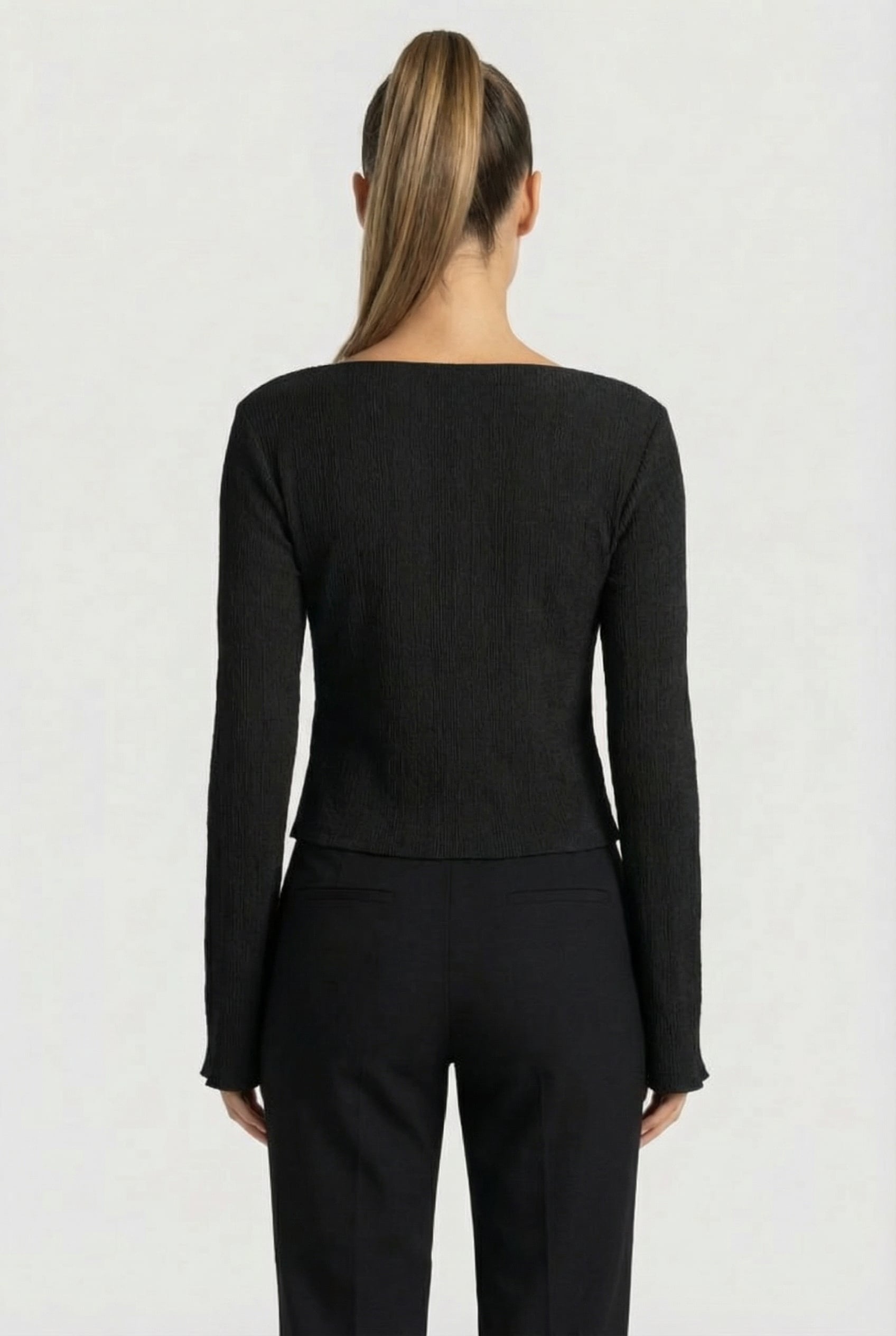 NIKKI BLOUSE BLACK 2