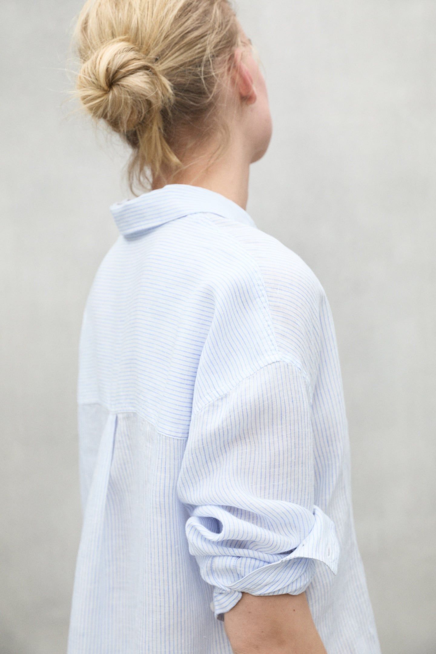 DARIAALF LINEN STRIPES SHIRT WHITE SKY BLUE STRIPES 5
