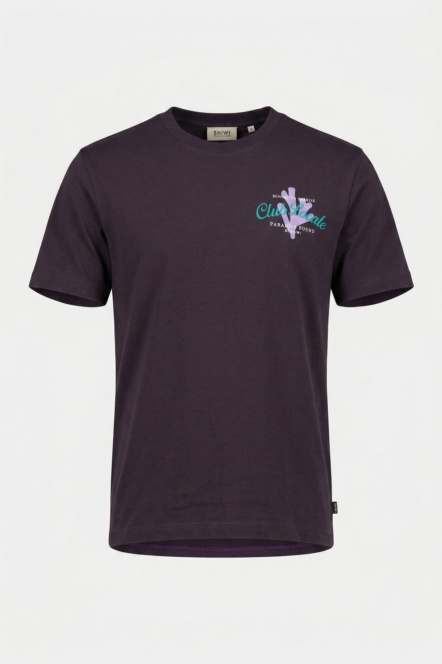 LIAM REGULAR T-SHIRT PARADISE PURPLE ROCK 3