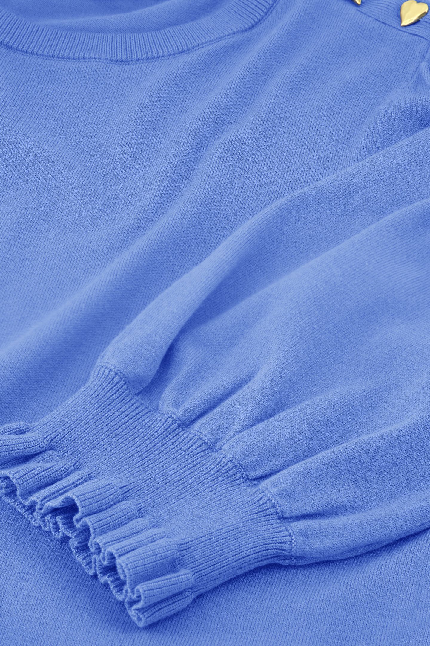 MOLLY SHORT SLEEVE CORNFLOWER BLUE 2