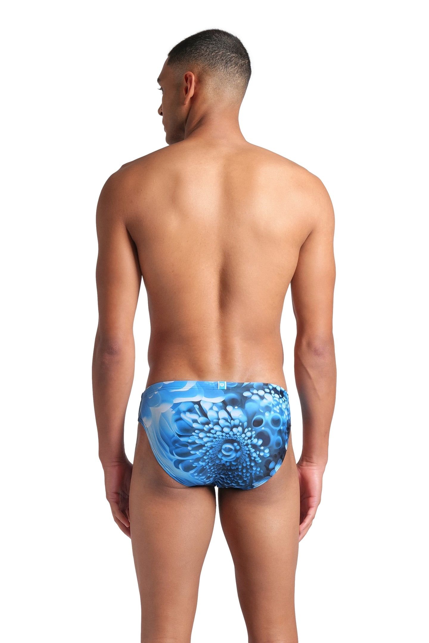 SWIM BRIEFS ALLOVER BLUE MULTI 3