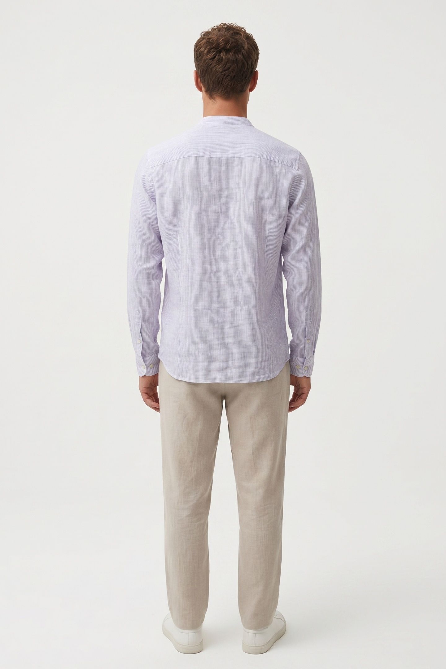 DAVIDALF SHIRT WHITE/BLUE 2