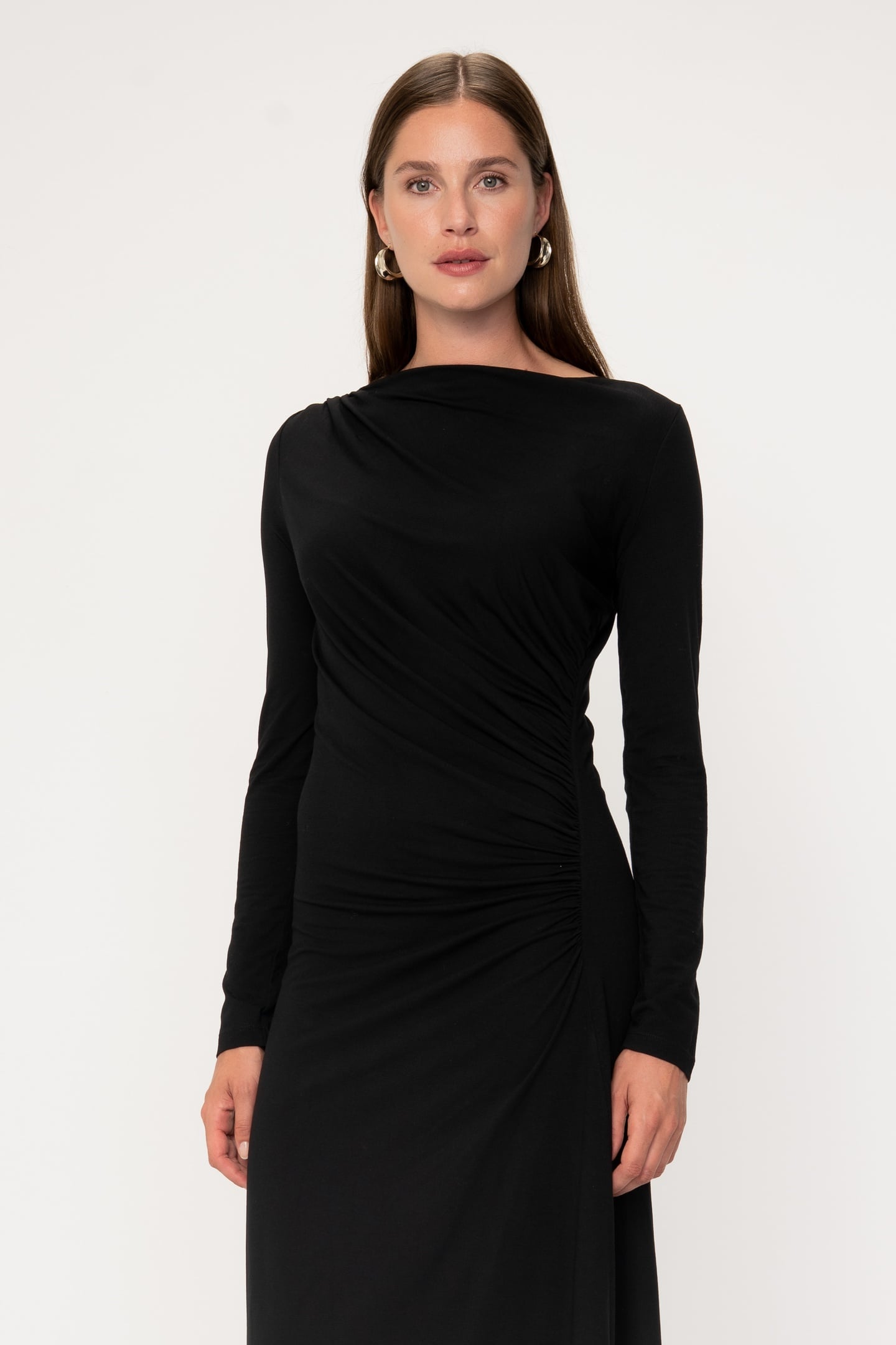 NASHIRA DRESS BLACK 2