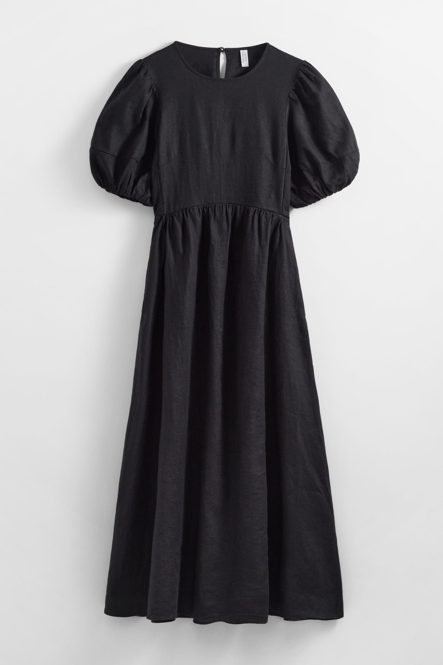 AERONA LINEN DRESS BLACK 3