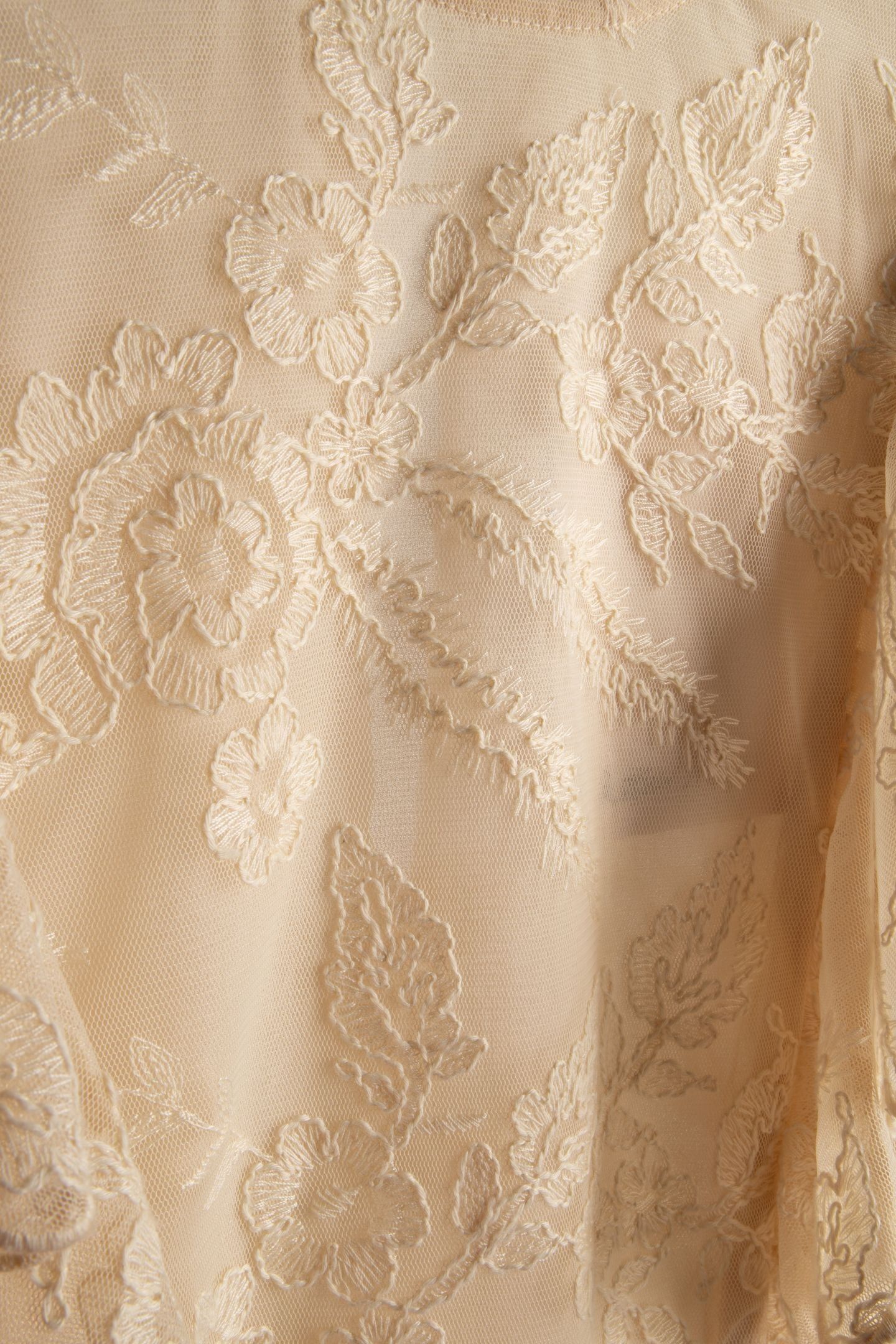 EVELYN LACE BLOUSE SPEED BEIGE 5