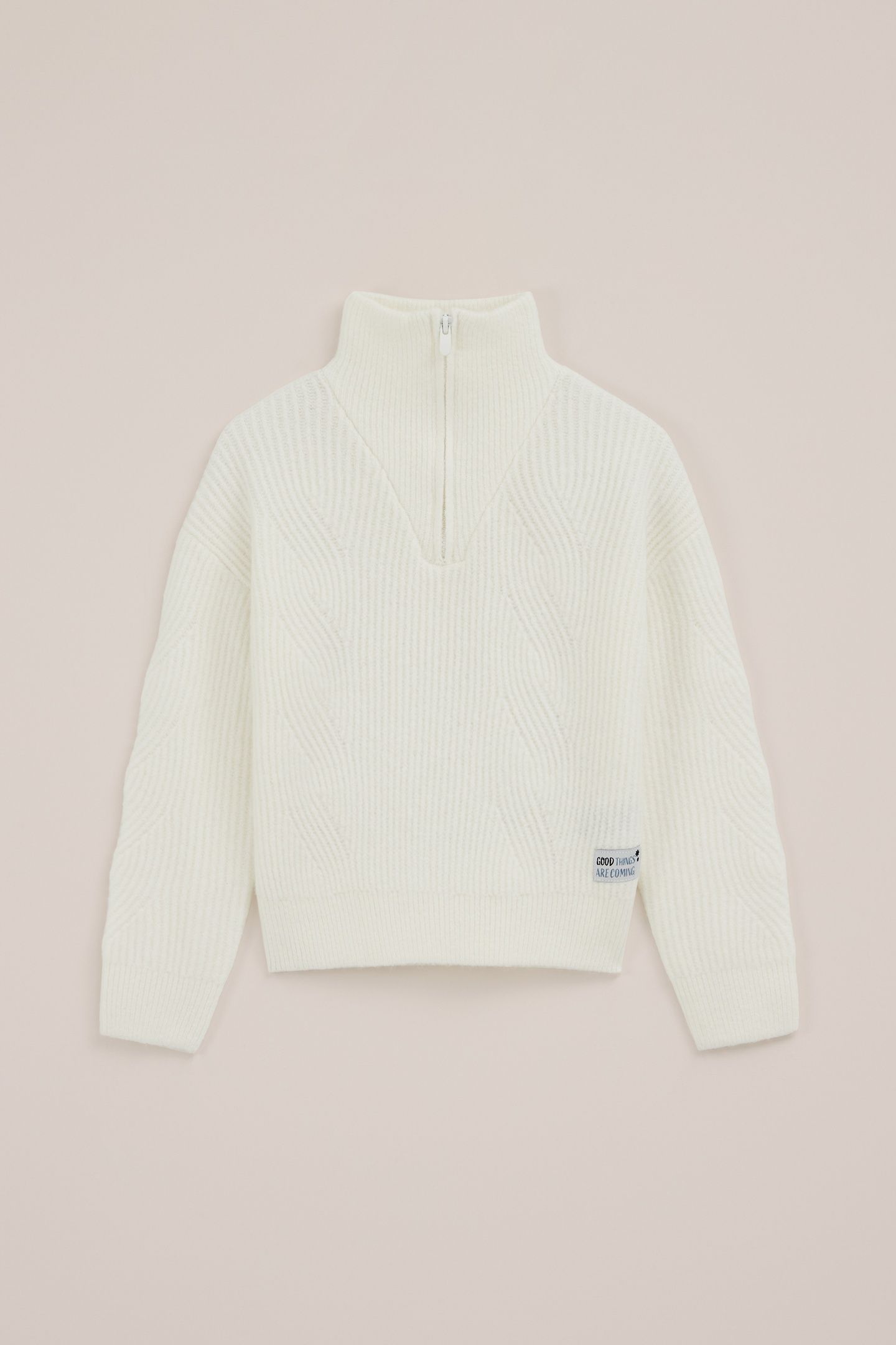 KNITTED PULLOVER OFF-WHITE 4