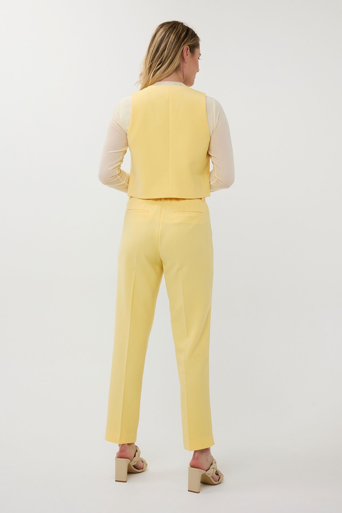 GILET SHORT CITY YELLOW 4
