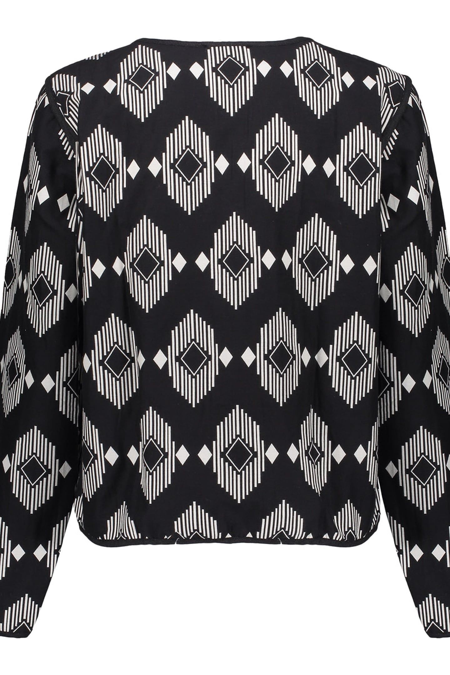 VEST BLACK/ECRU 2