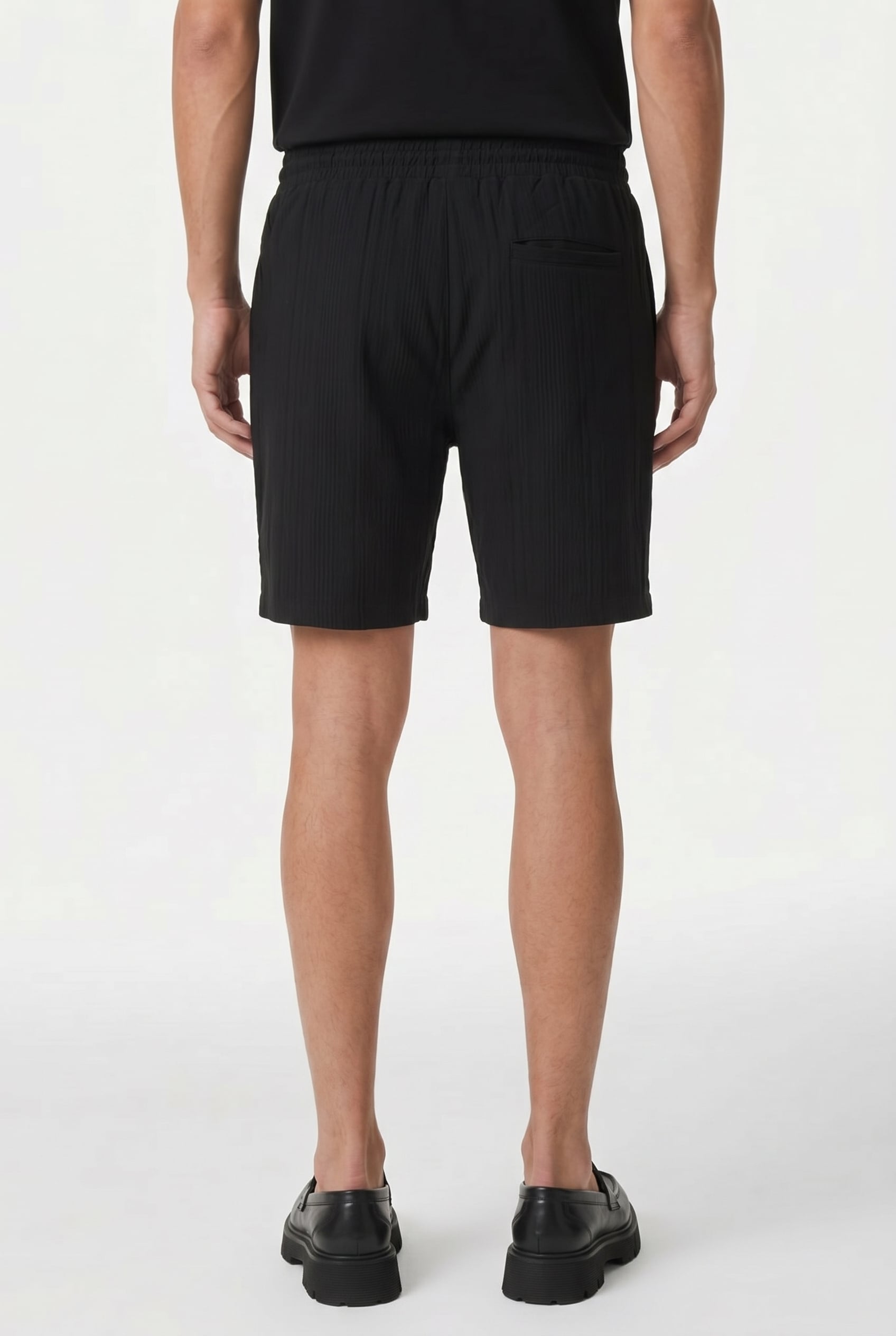 DRAWSTRING JERSEY SHORT BLACK 2