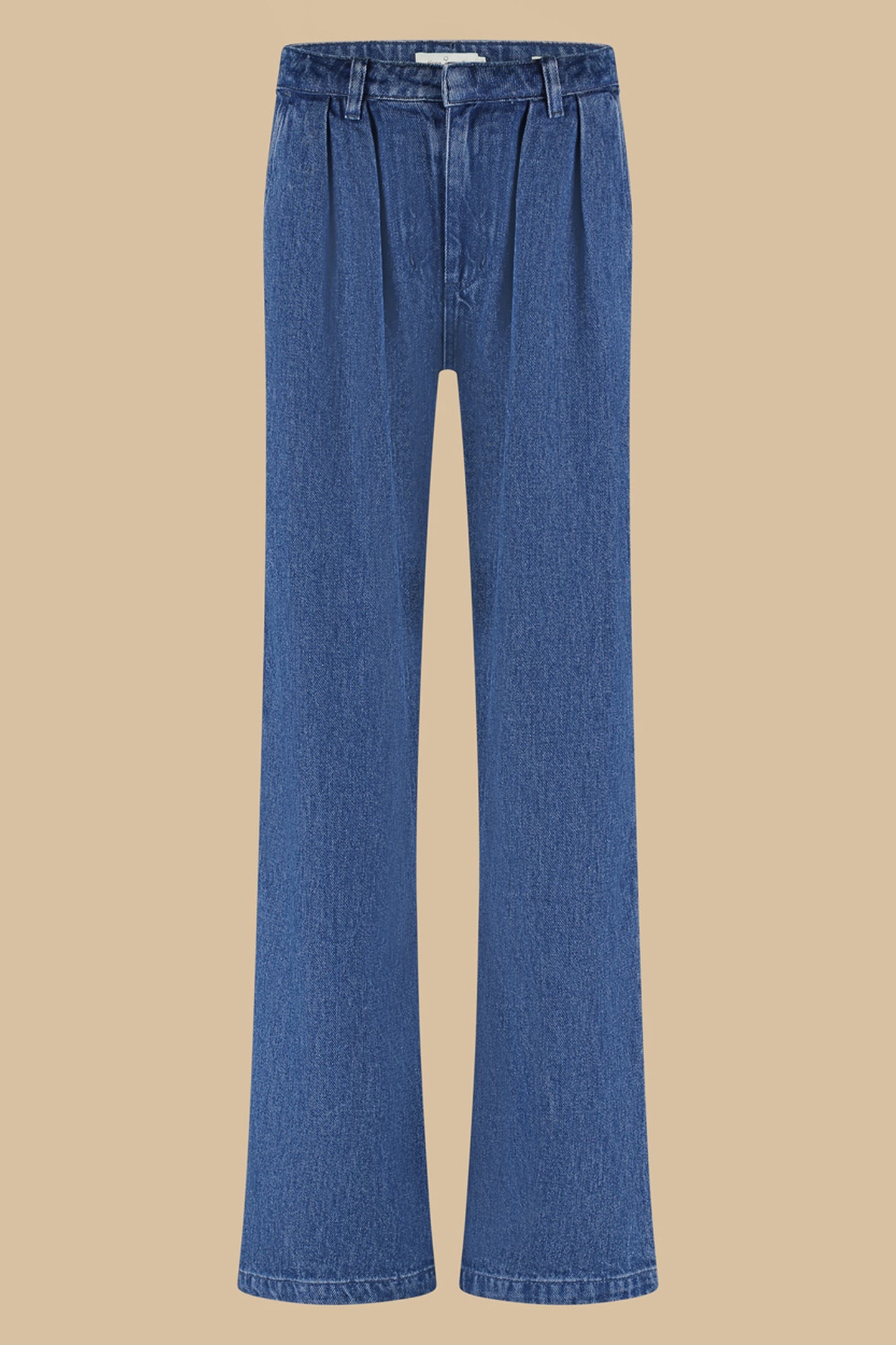 LORI WIDE LEG DENIM DEEP POOL BLUE 1