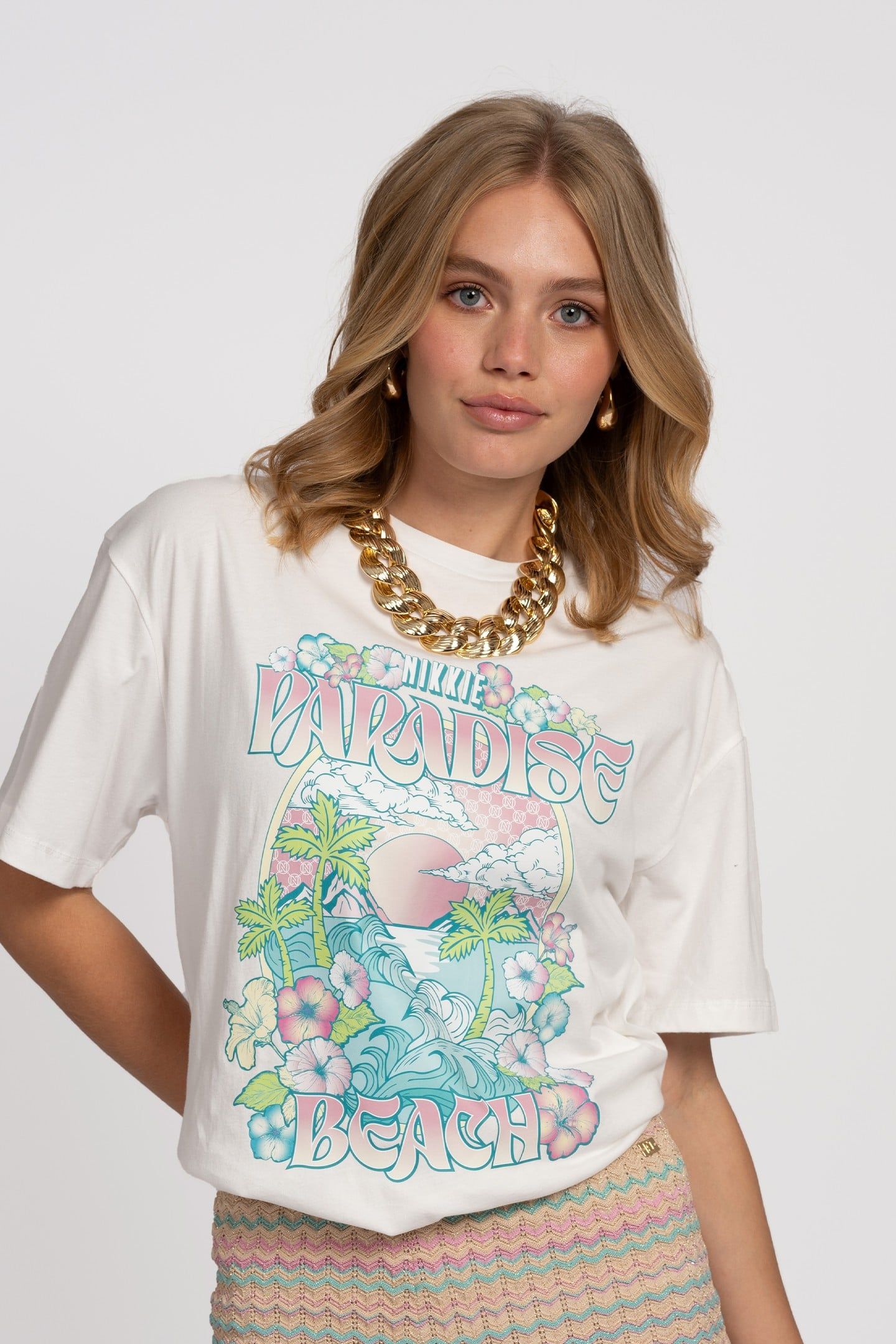 PARADISE T-SHIRT STAR WHITE 1