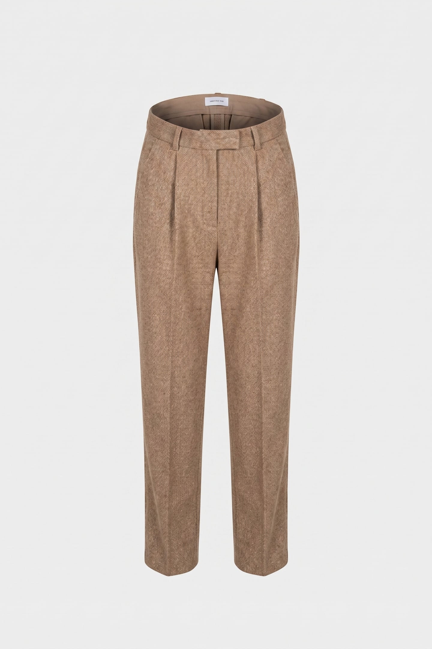 NENA TWEED TROUSER BEIGE 4