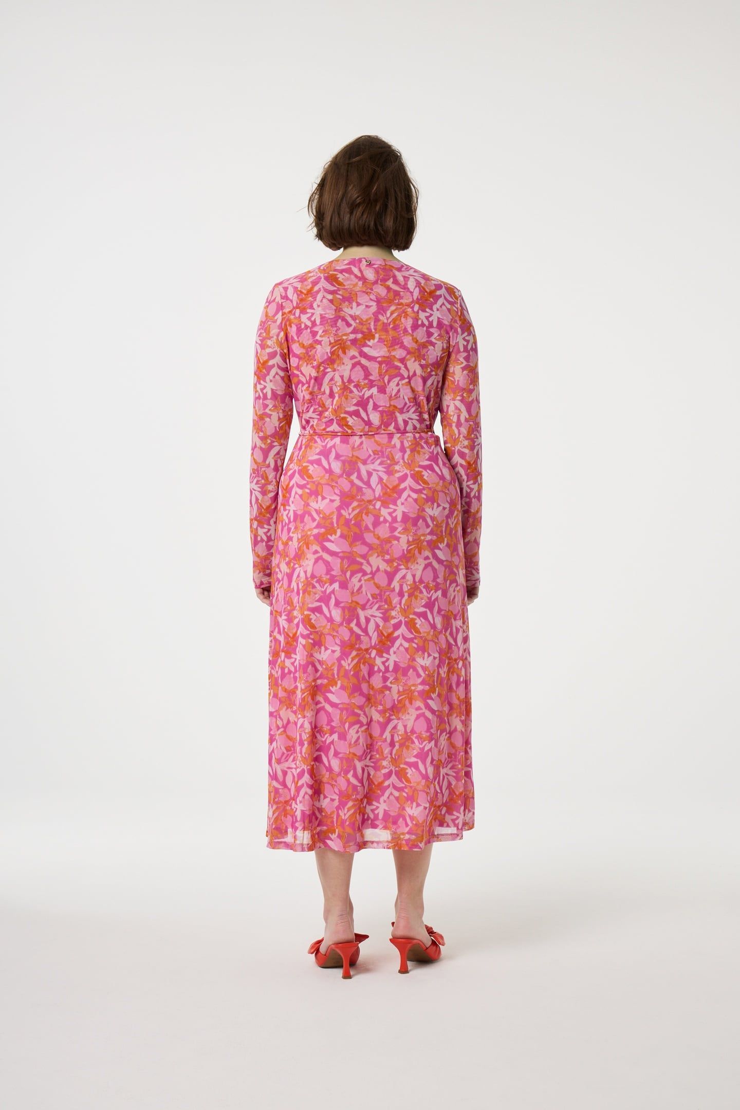 NATTY DRESS PINK GLOW/TANGERINE 3