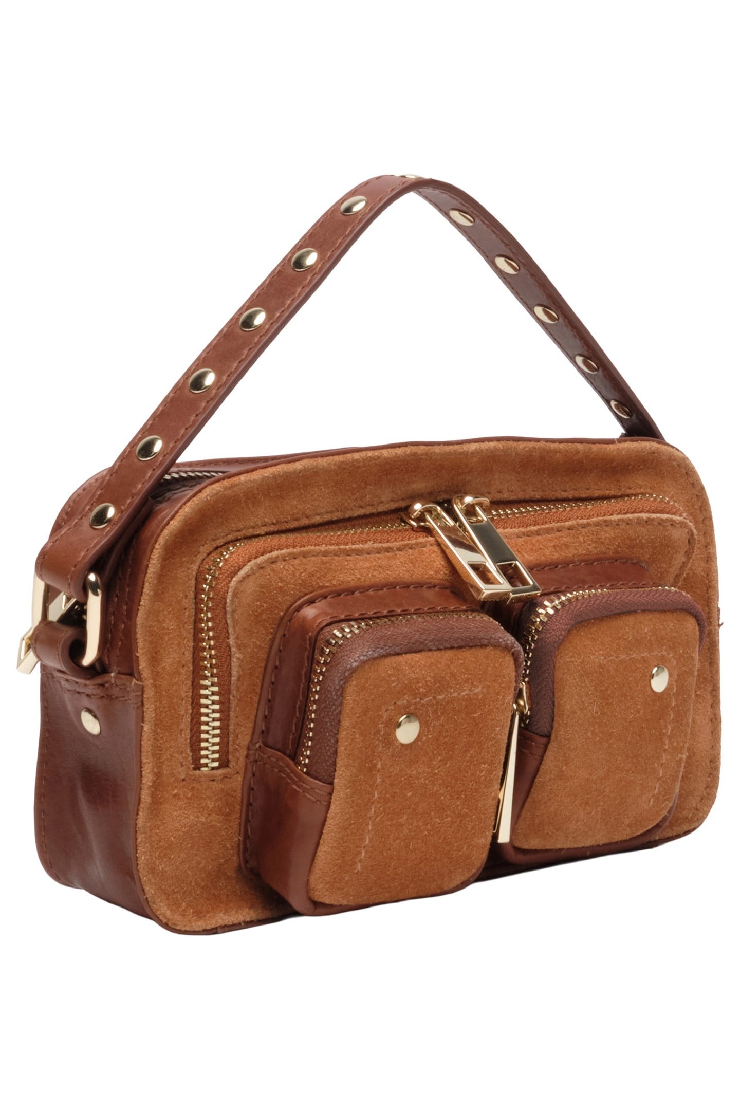 HELENA SUEDE TOFFEE W. GOLD 3