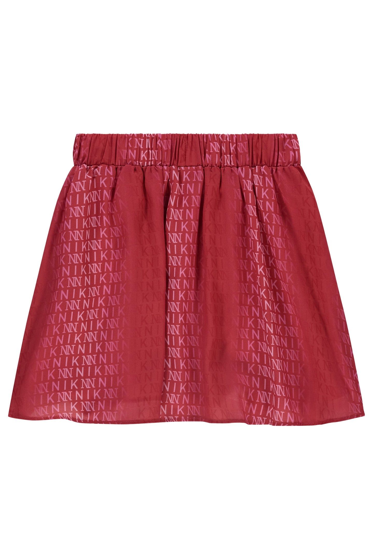 YENNA SKIRT MULTI RED 2
