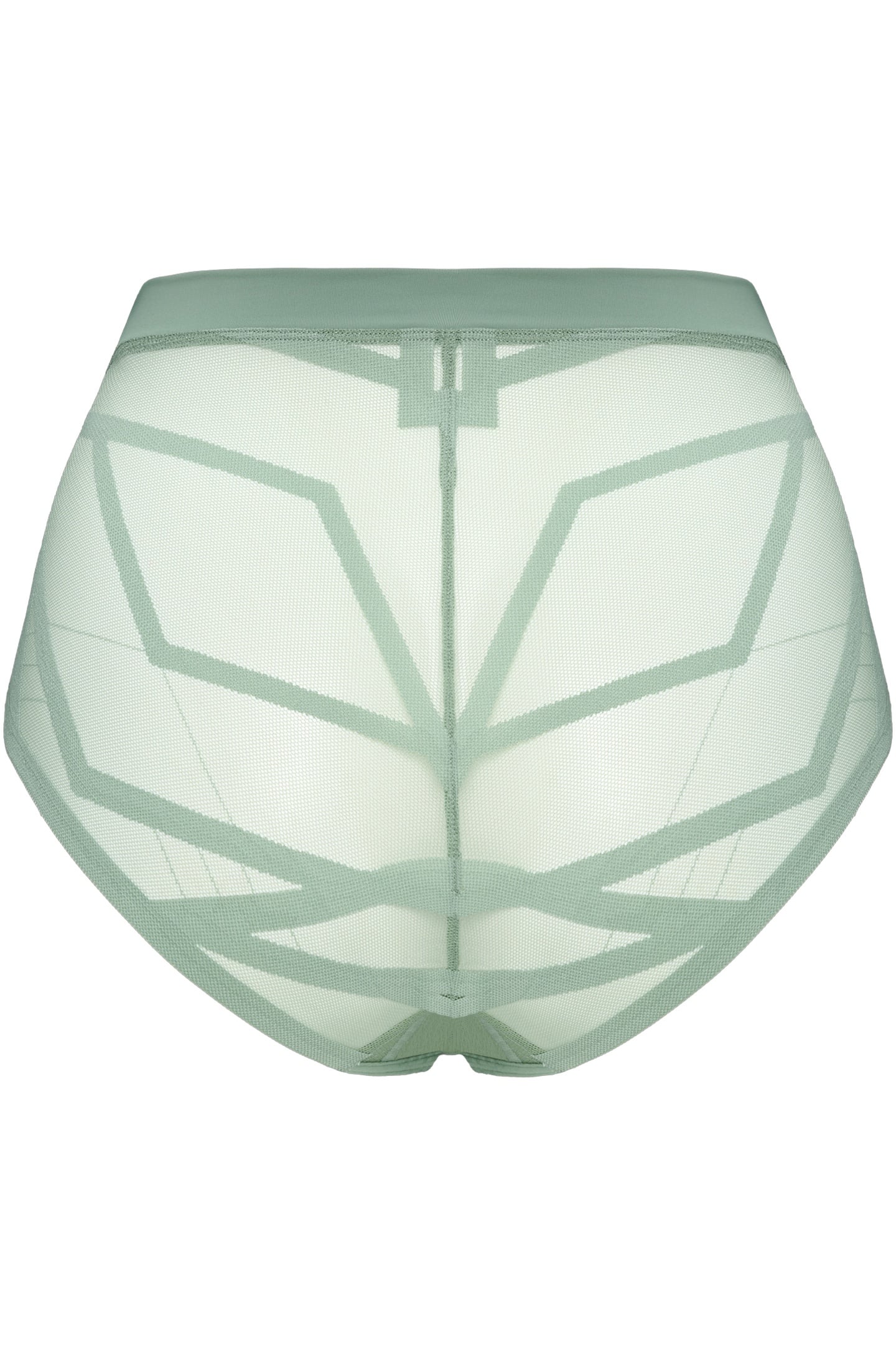 THE ILLUSIONIST BOTTOMBRIEFS HIGH WAIST GREEN 4