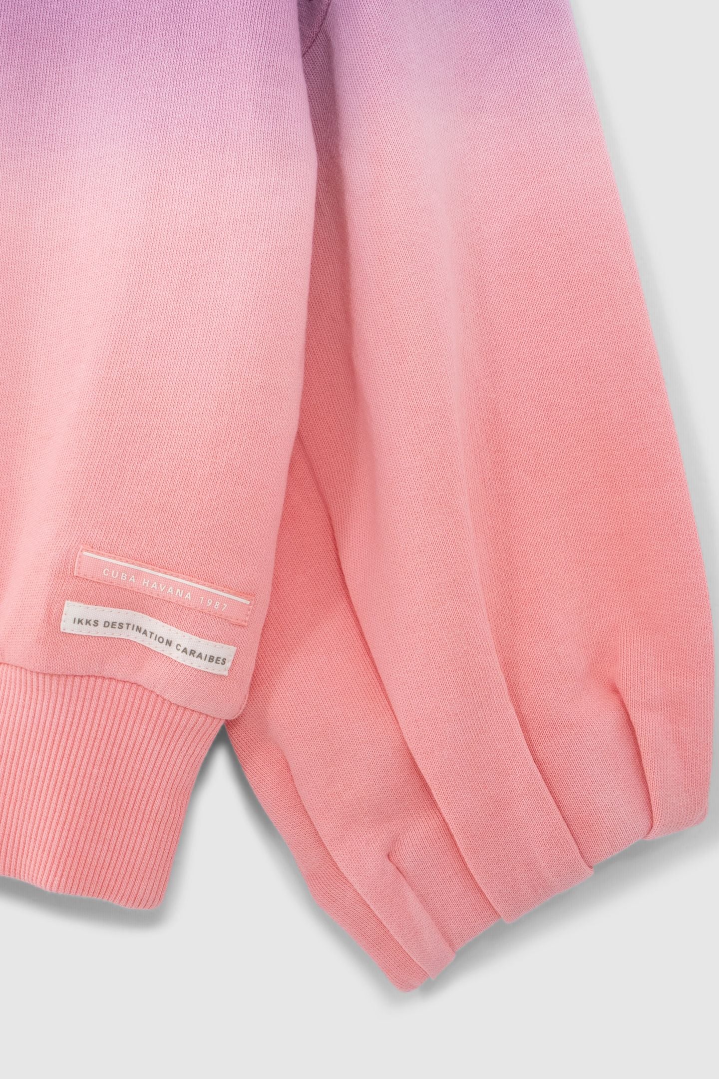 GIRLS’ PINK DEEP DYE-LOOK SWEATSHIRT 5