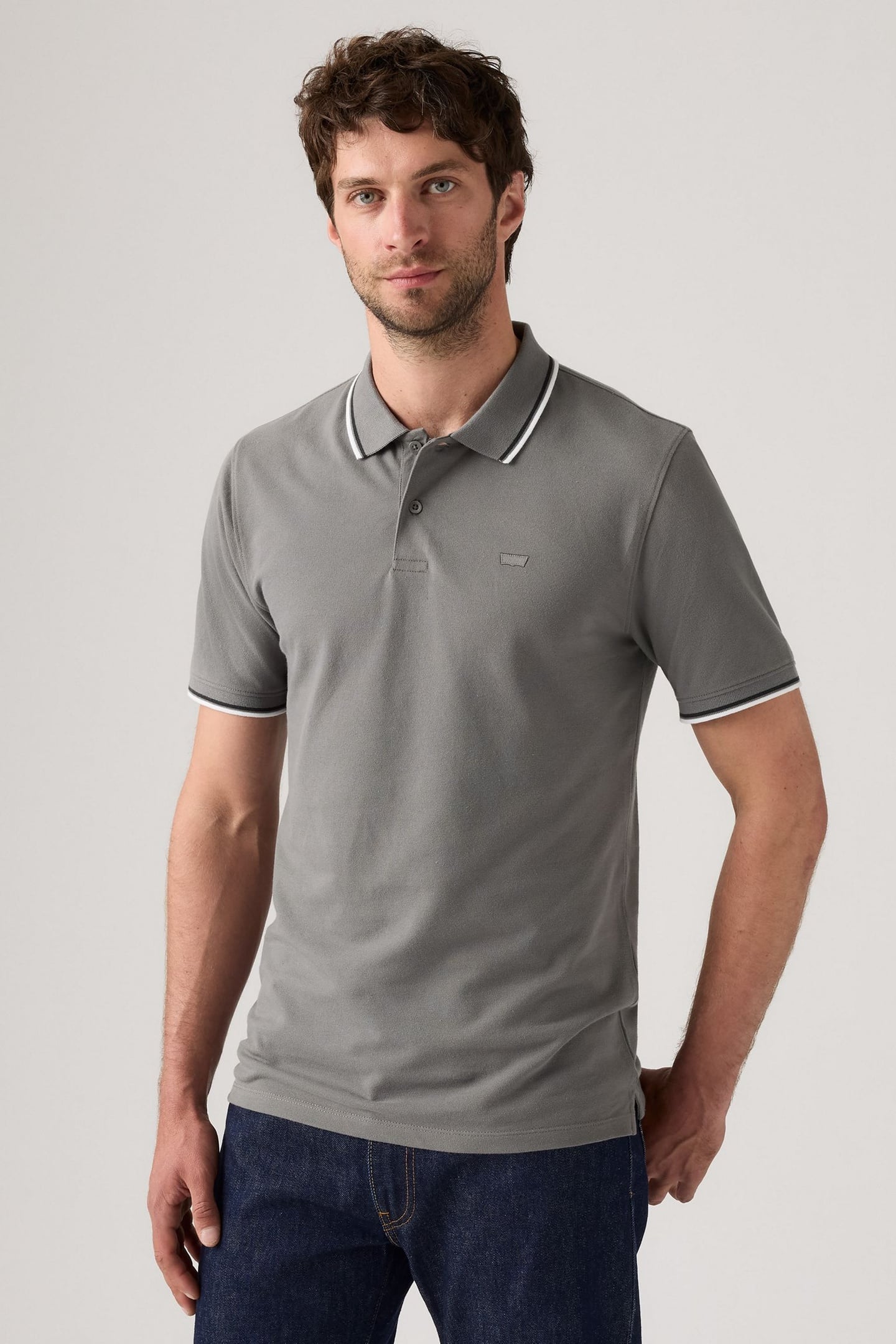 SLIM HOUSEMARK POLO SCYE TIPPING STRIPE 1