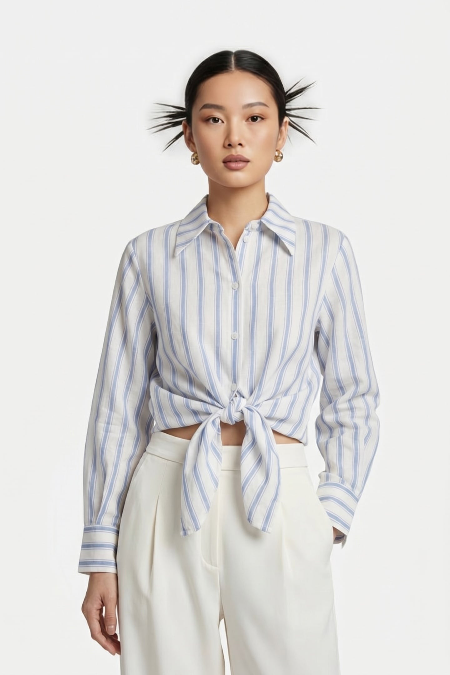 CALVIN SHIRT BLUE 1