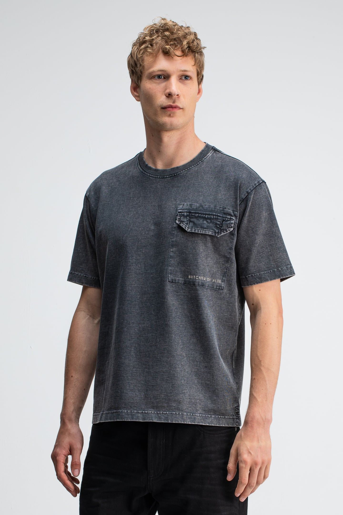 ARMY POCKET TEE MONTEGO BLACK VD 1