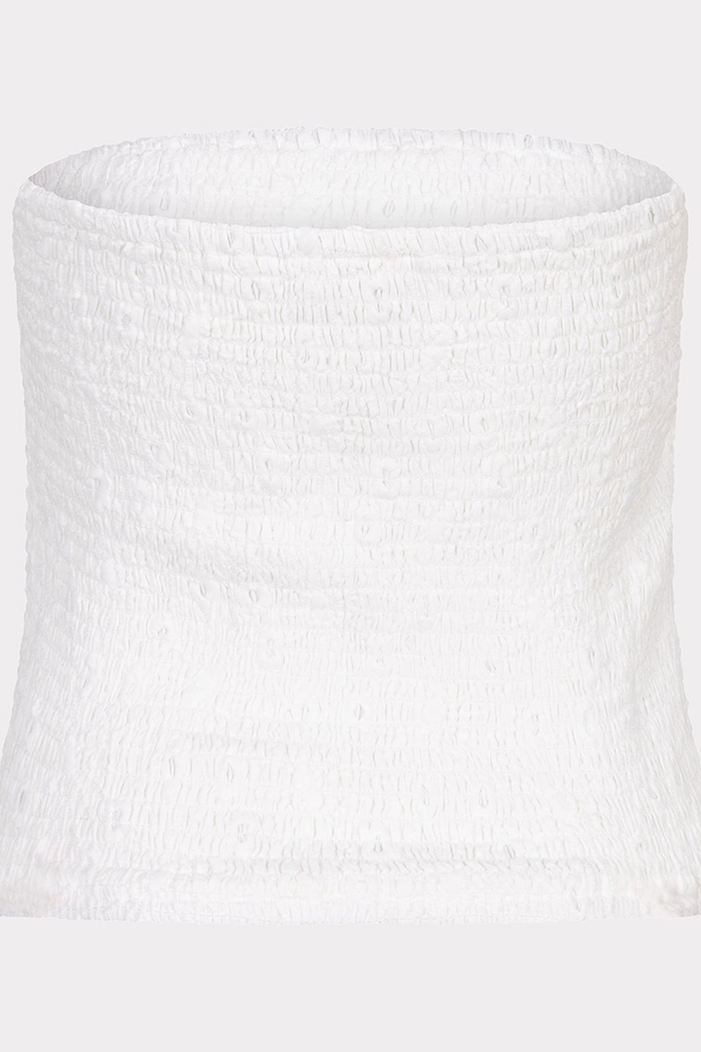 TOP BANDEAU EMBROIDERY FLOWER OFF WHITE 4