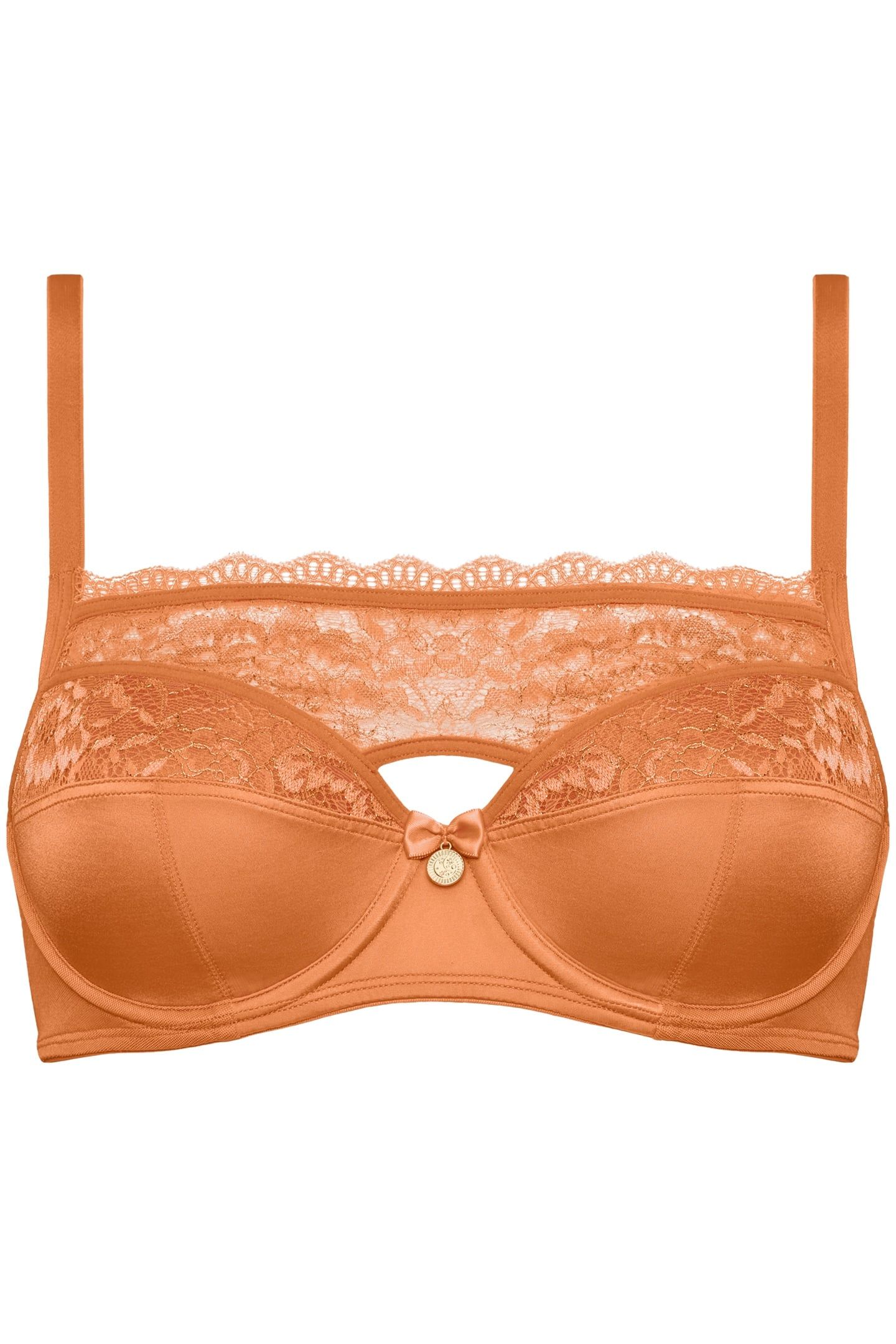 CARITA BRAPLUNGE BALCONYWIRED PADDED ORANGE 3