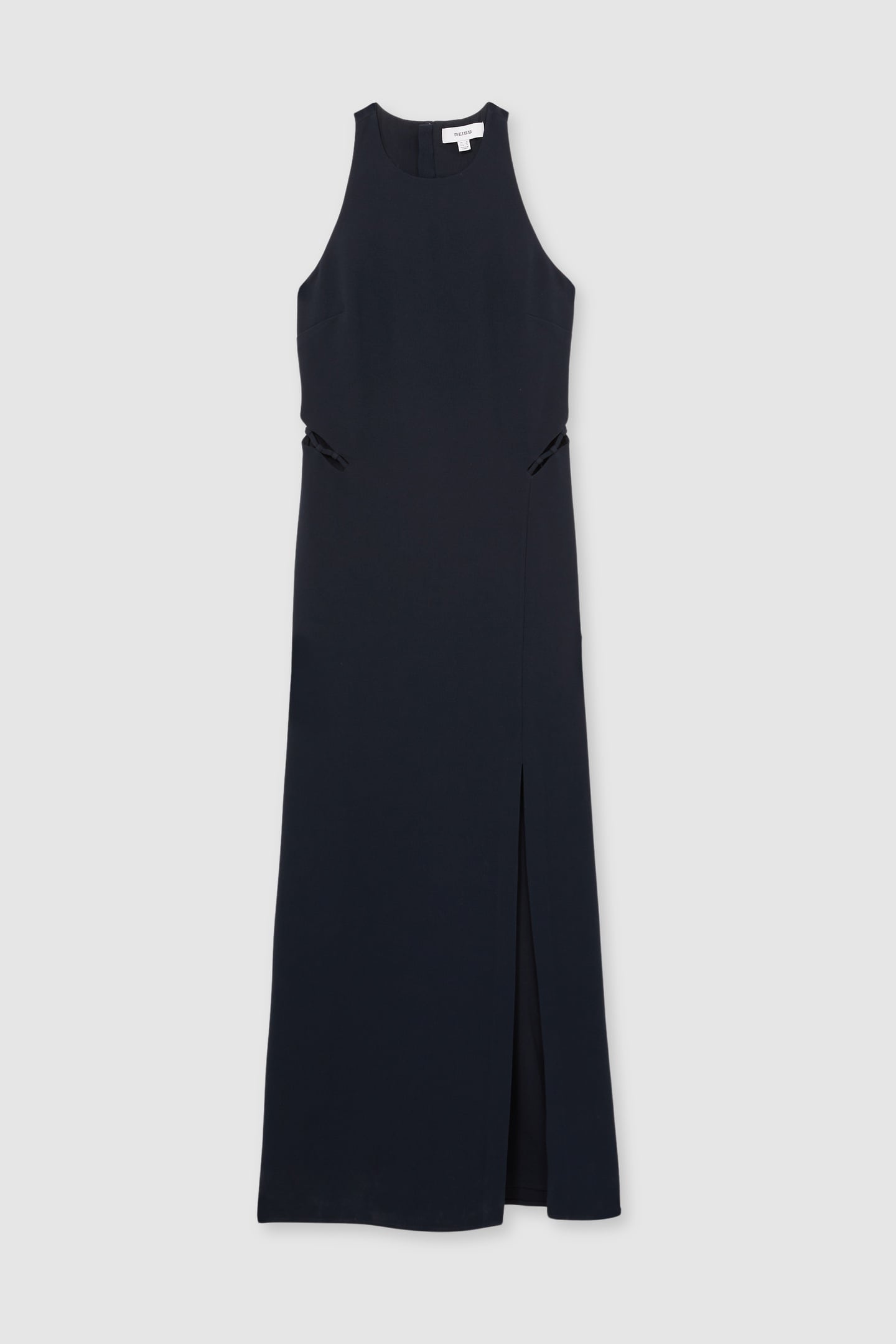 LADDER TRIM MAXI DRESS NAVY 4