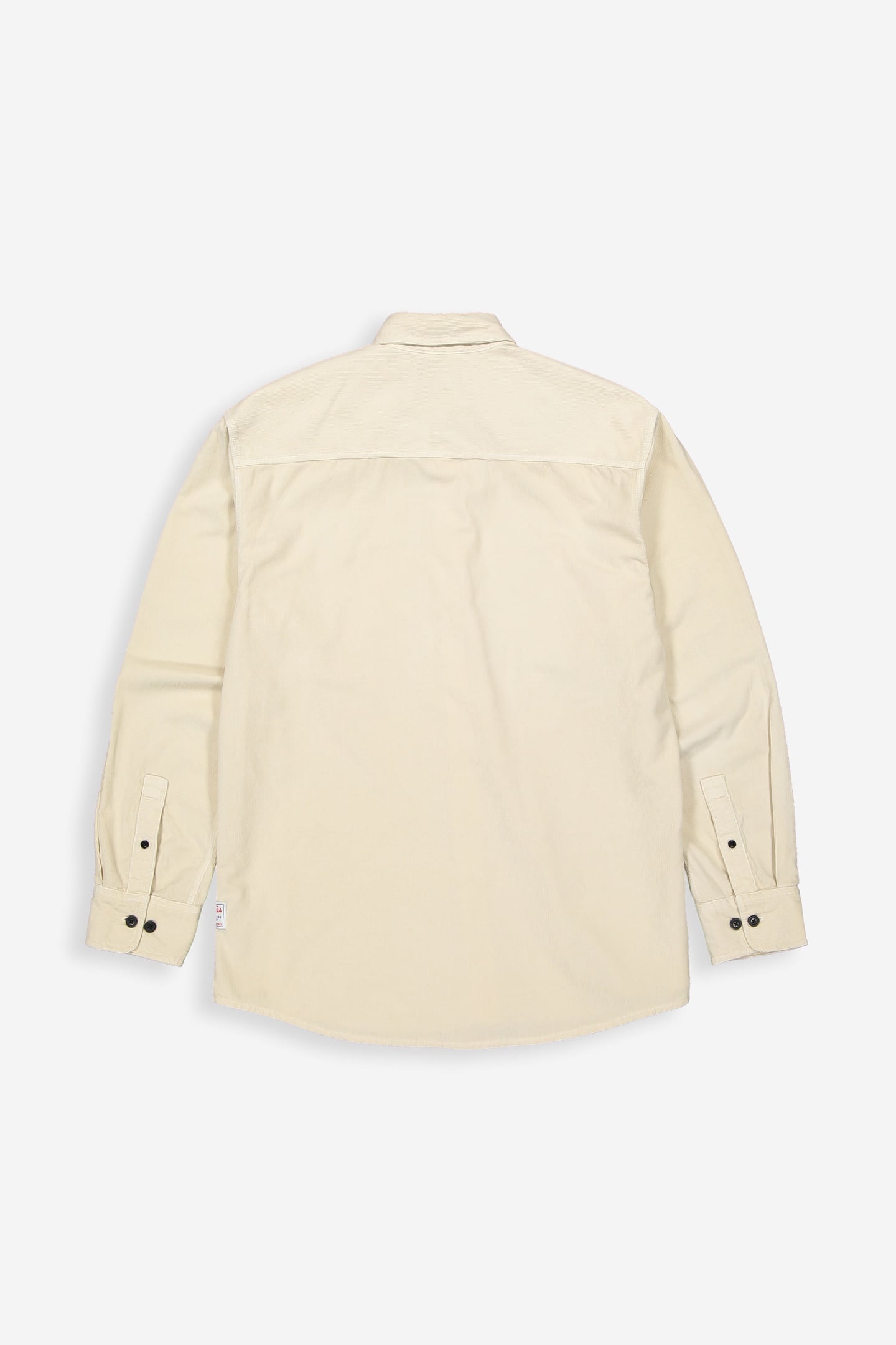 AIDAN WORKER CORD SHIRT BEIGE GREY 4