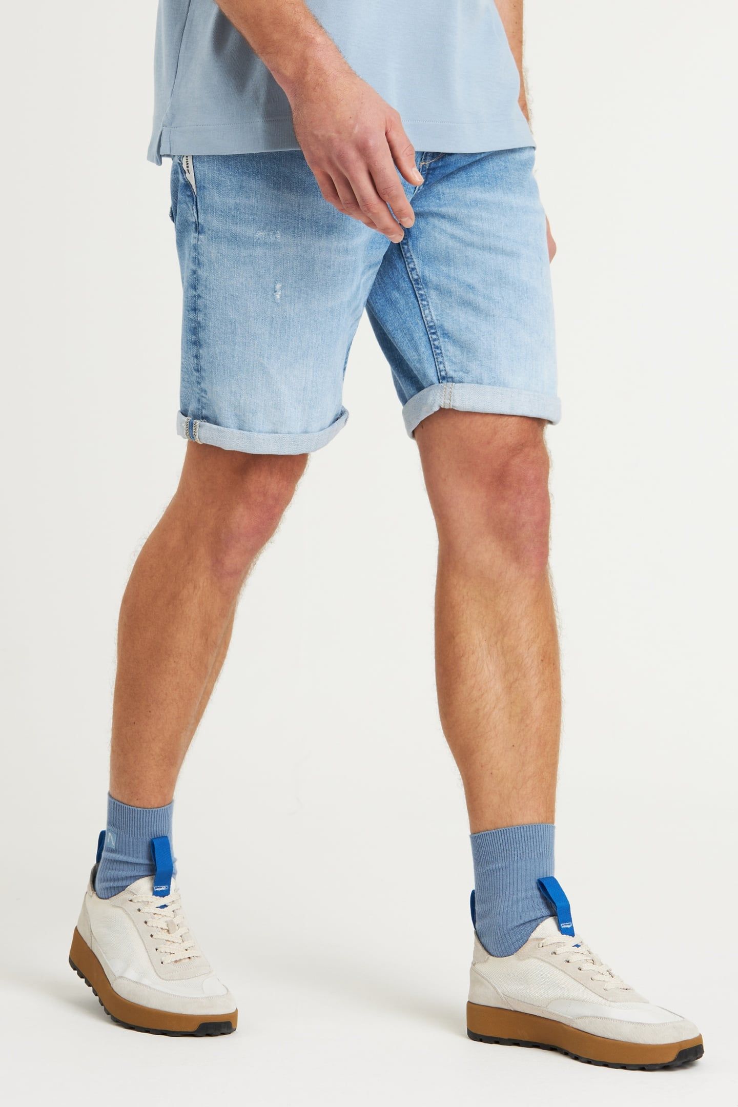 EGO.S CRAW BERMUDA/SHORT BLEACHED DENIM 3