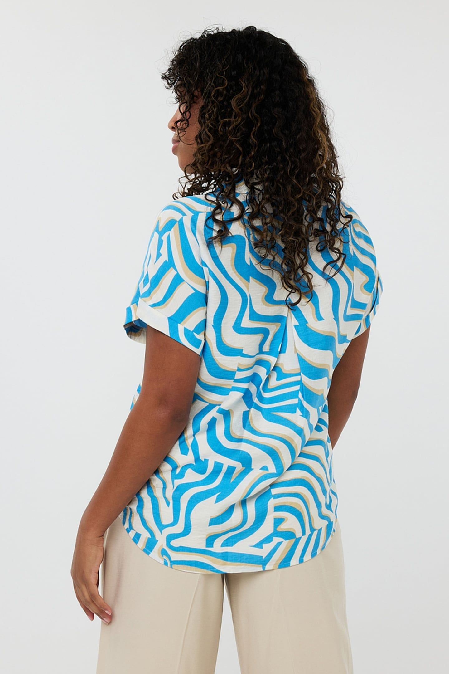 BLOUSE ELECTRIC ZEBRA PRINT 3