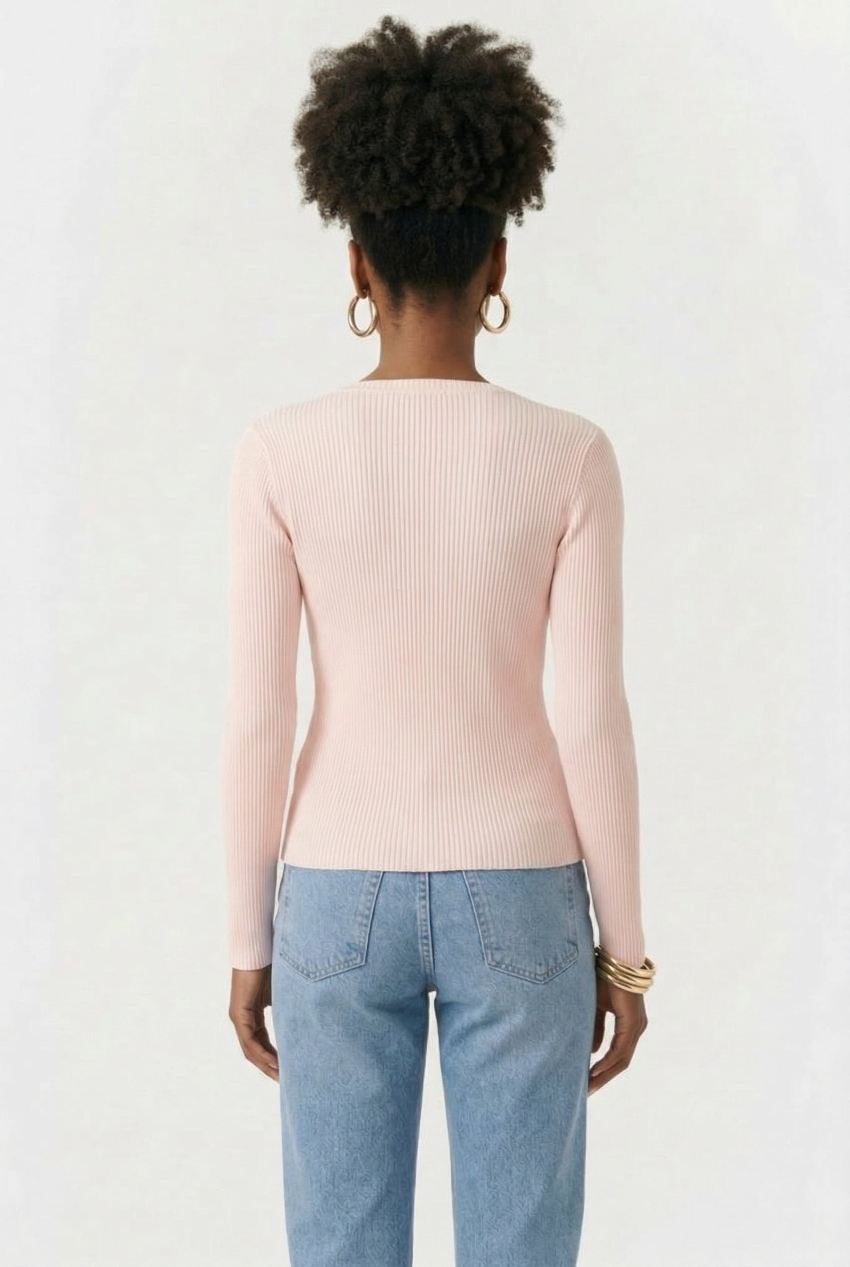 PETER PLEATED TOP PINK 2