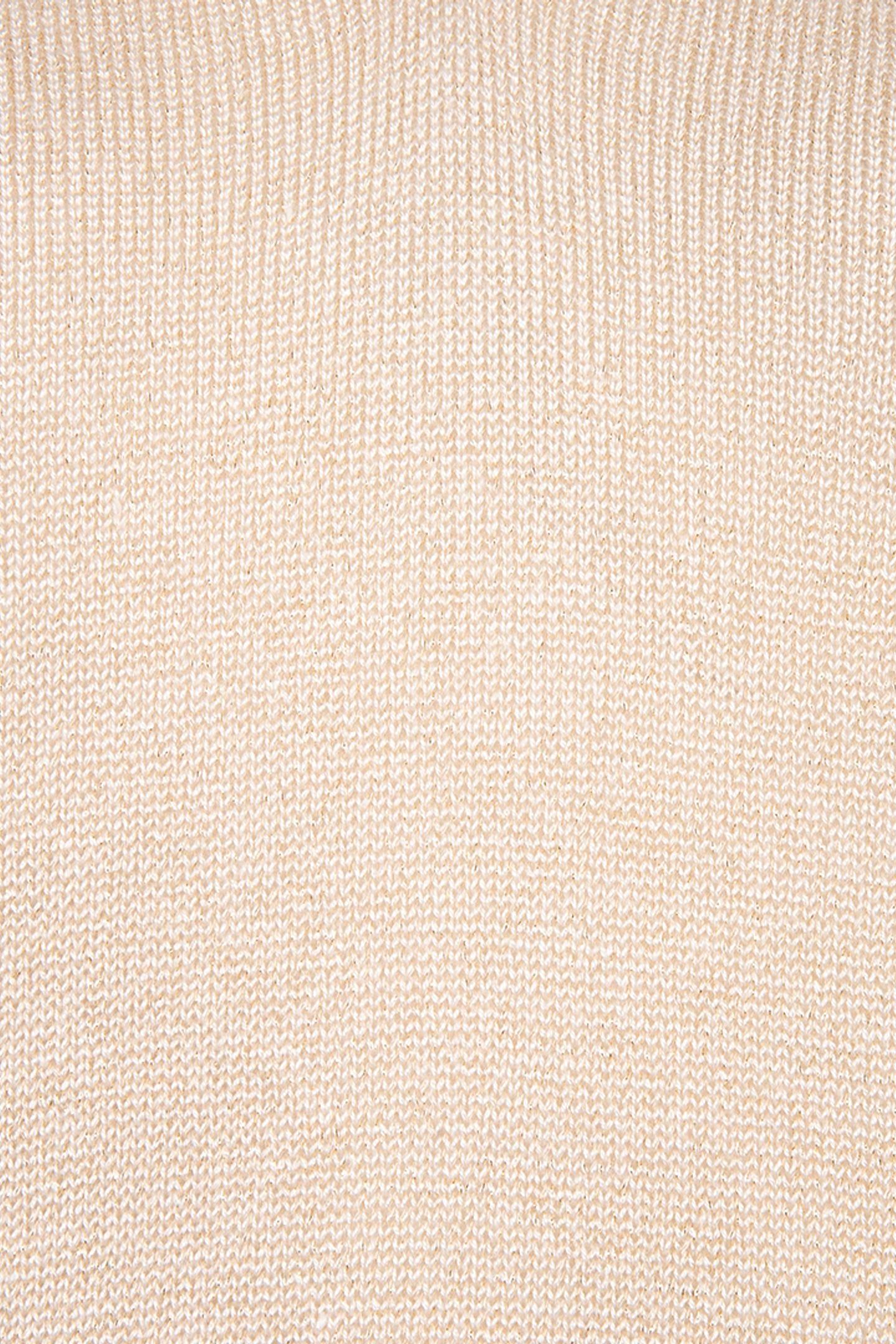 SWEATER BATWING V-NECK LUREX IVORY 7