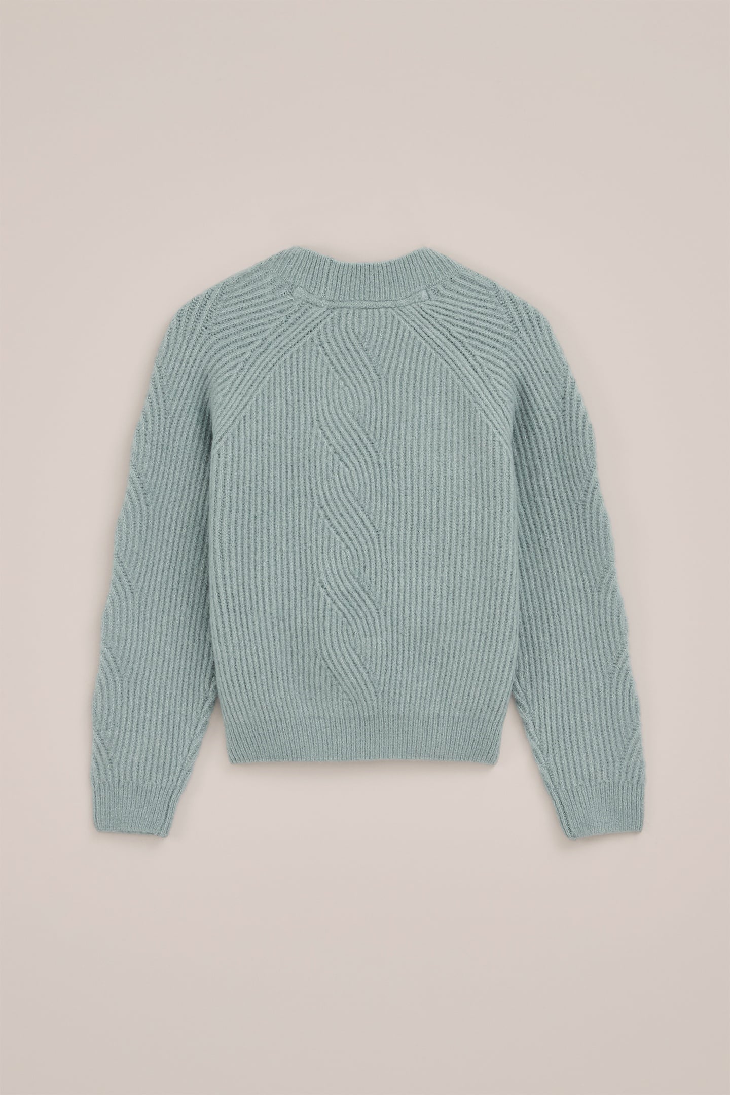 KNITTED PULLOVER ICE BLUE 3