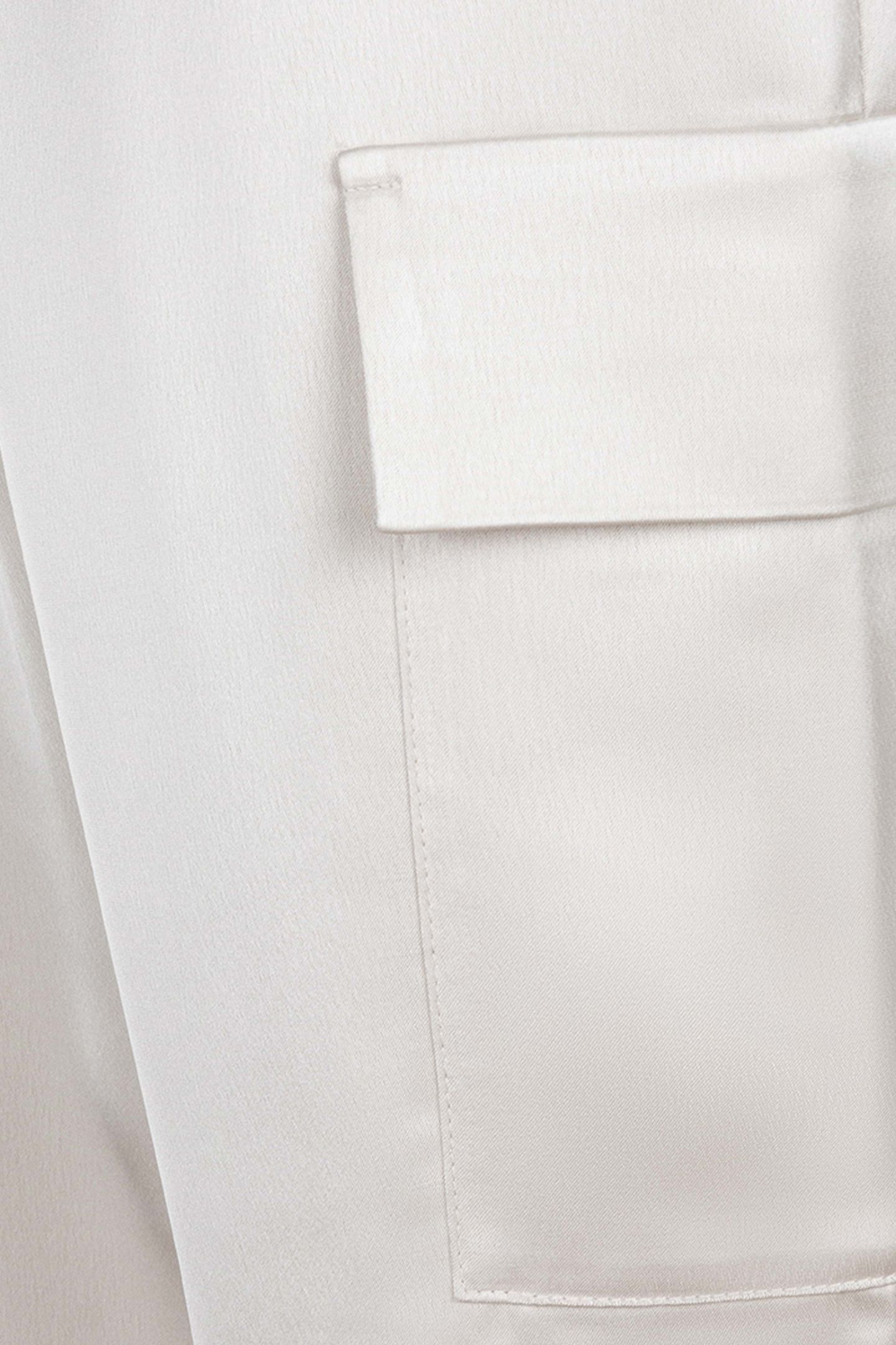 TROUSERS CARGO SATIN LIGHT STONE 7