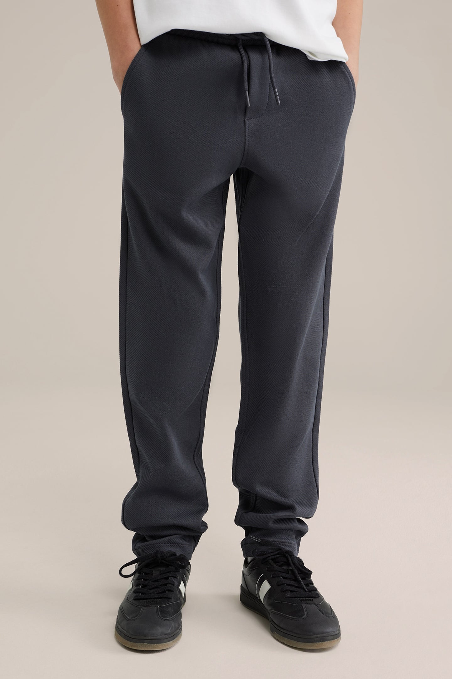 JOGGING PANTS GREYISH BLUE 1