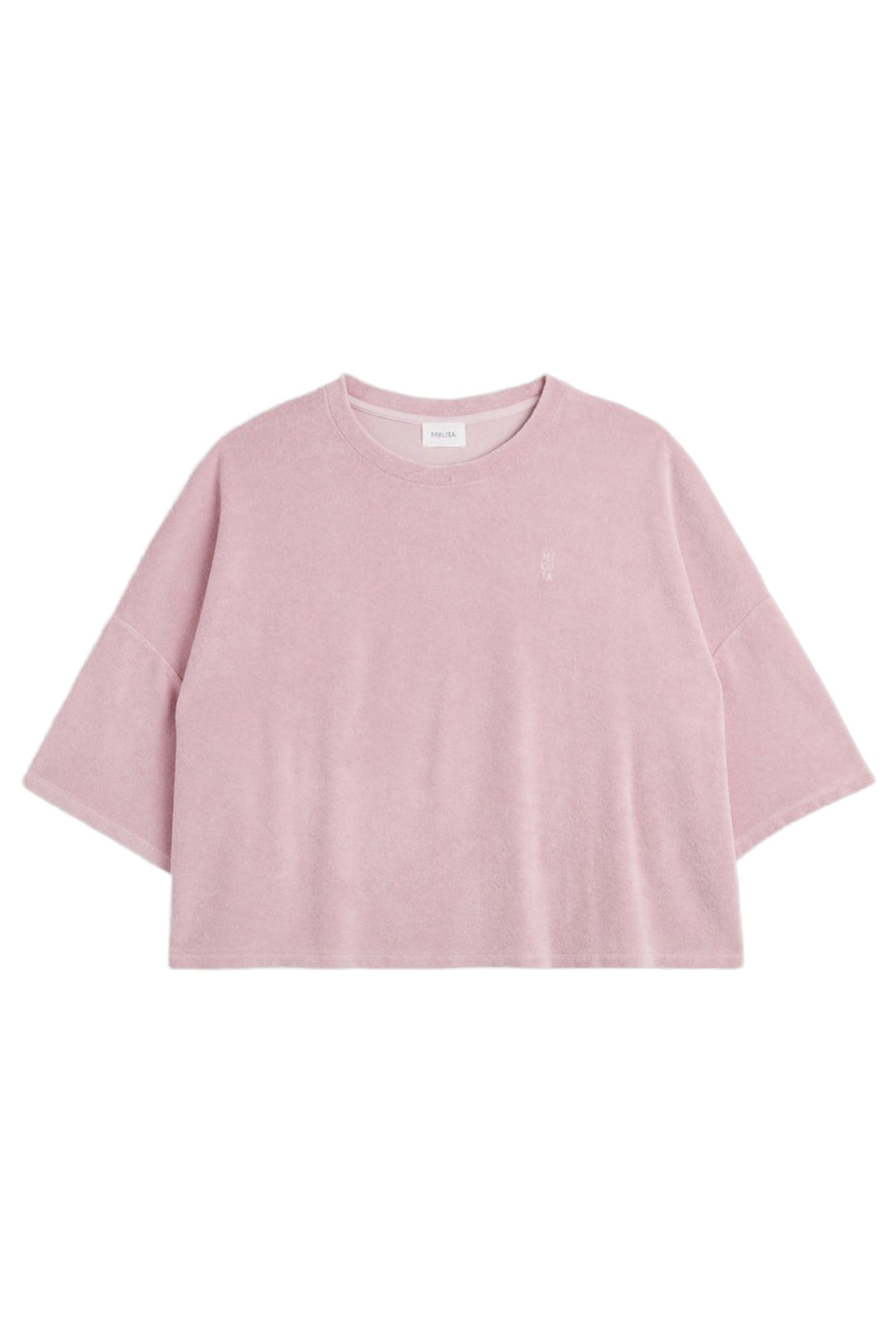THE PINK TOWELING T-SHIRT PINK 3
