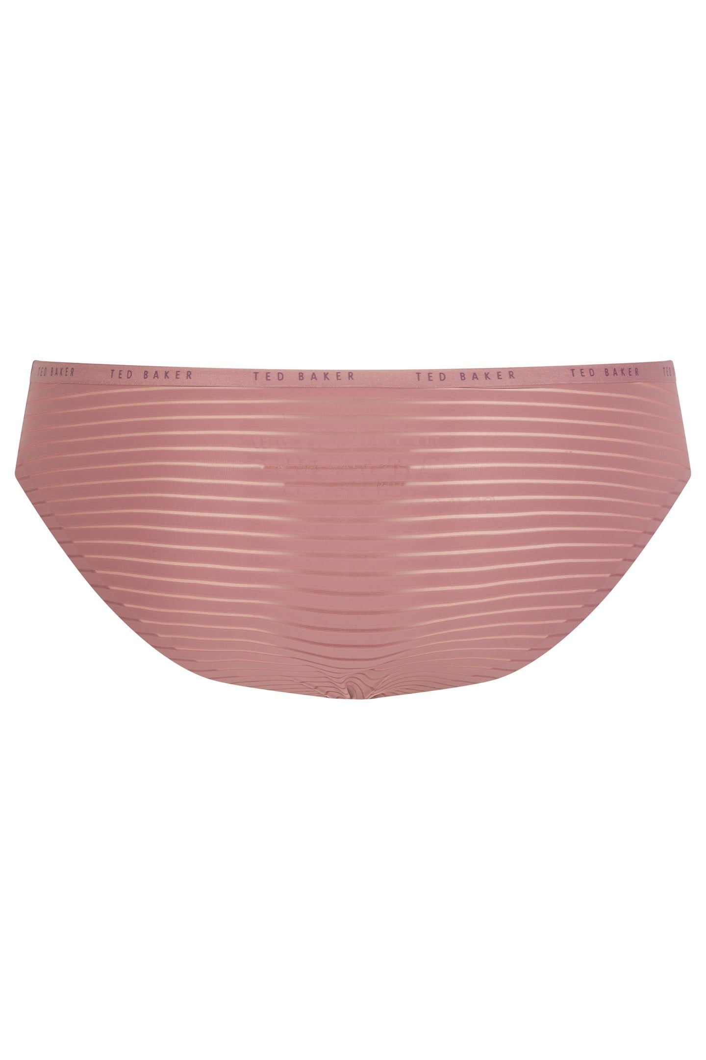 JESSIE MESH BRIEF NO SHOW WINE/MAUVE/WHITE 6