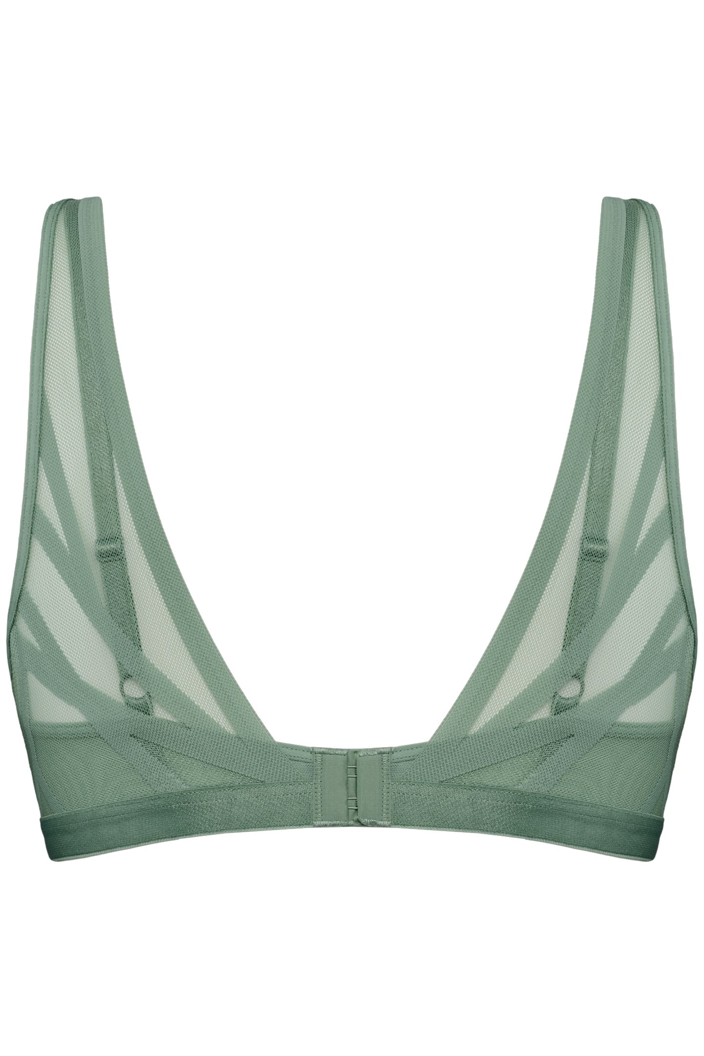 THE ILLUSIONIST BRAPLUNGE BALCONYWIRED PADDED GREEN 4