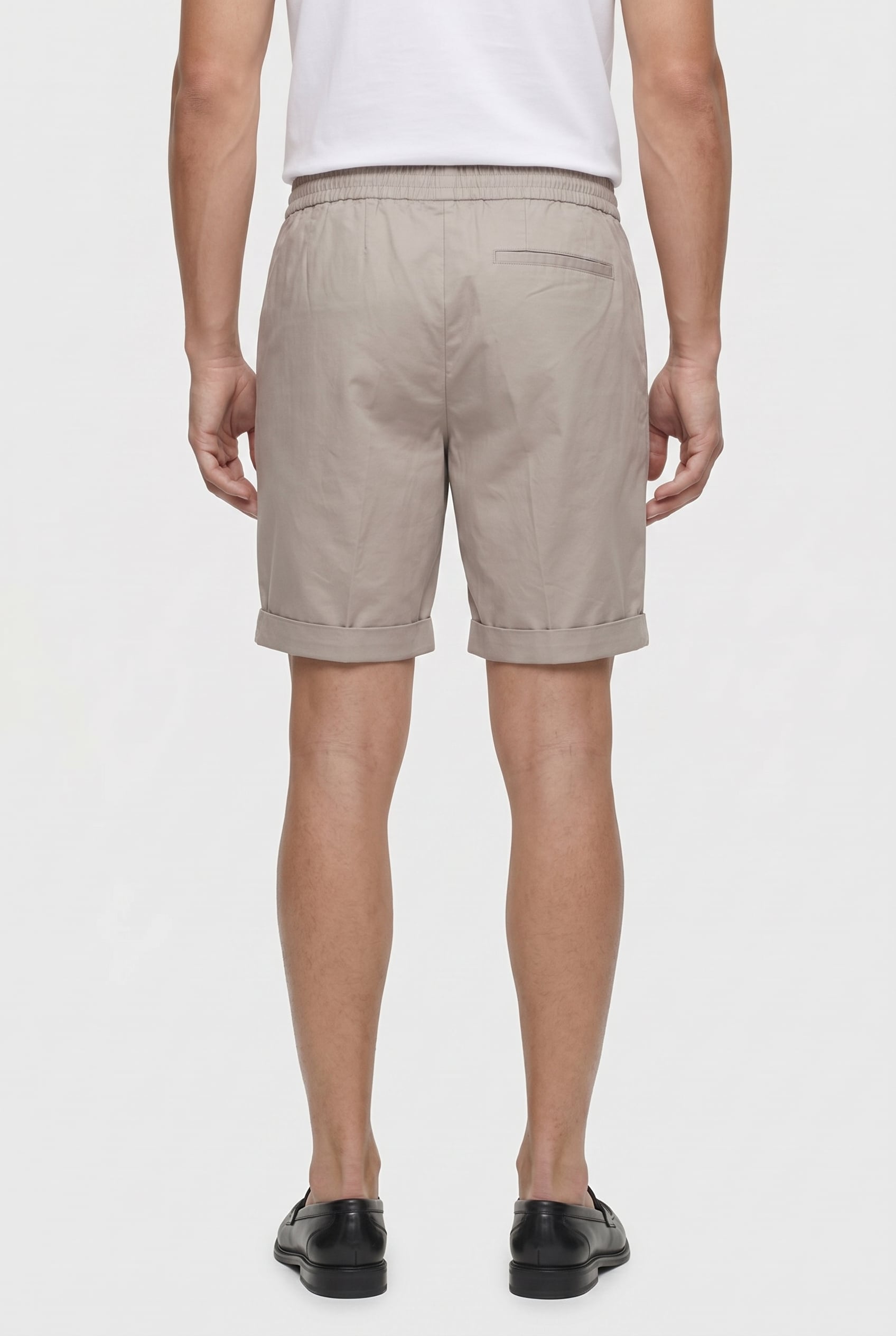LINEN BLEND SHORT NEUTRAL 2