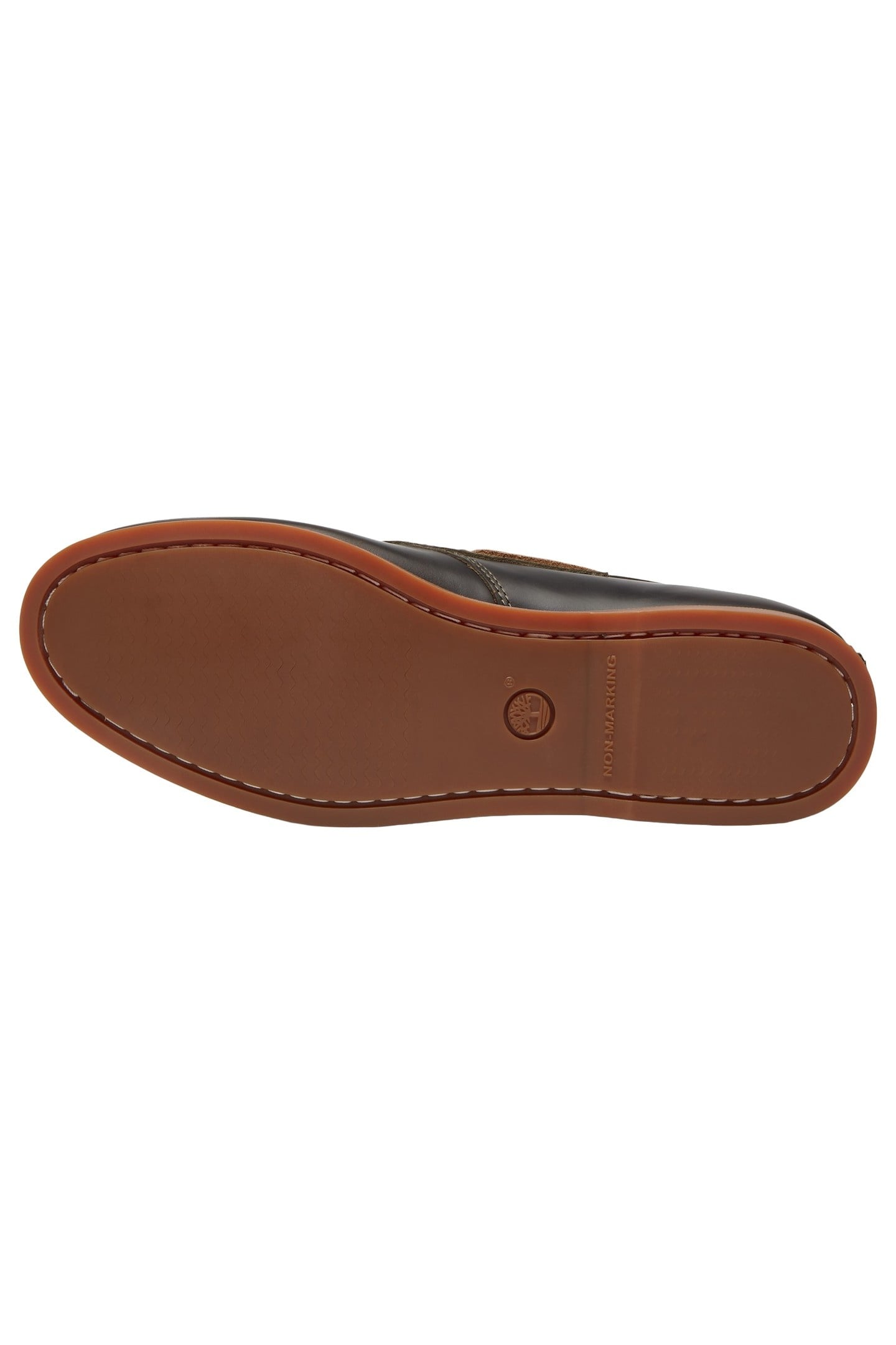 CEDAR BAY ESSENTIAL BOAT SHOE DARK GREEN FULL GRAIN 5