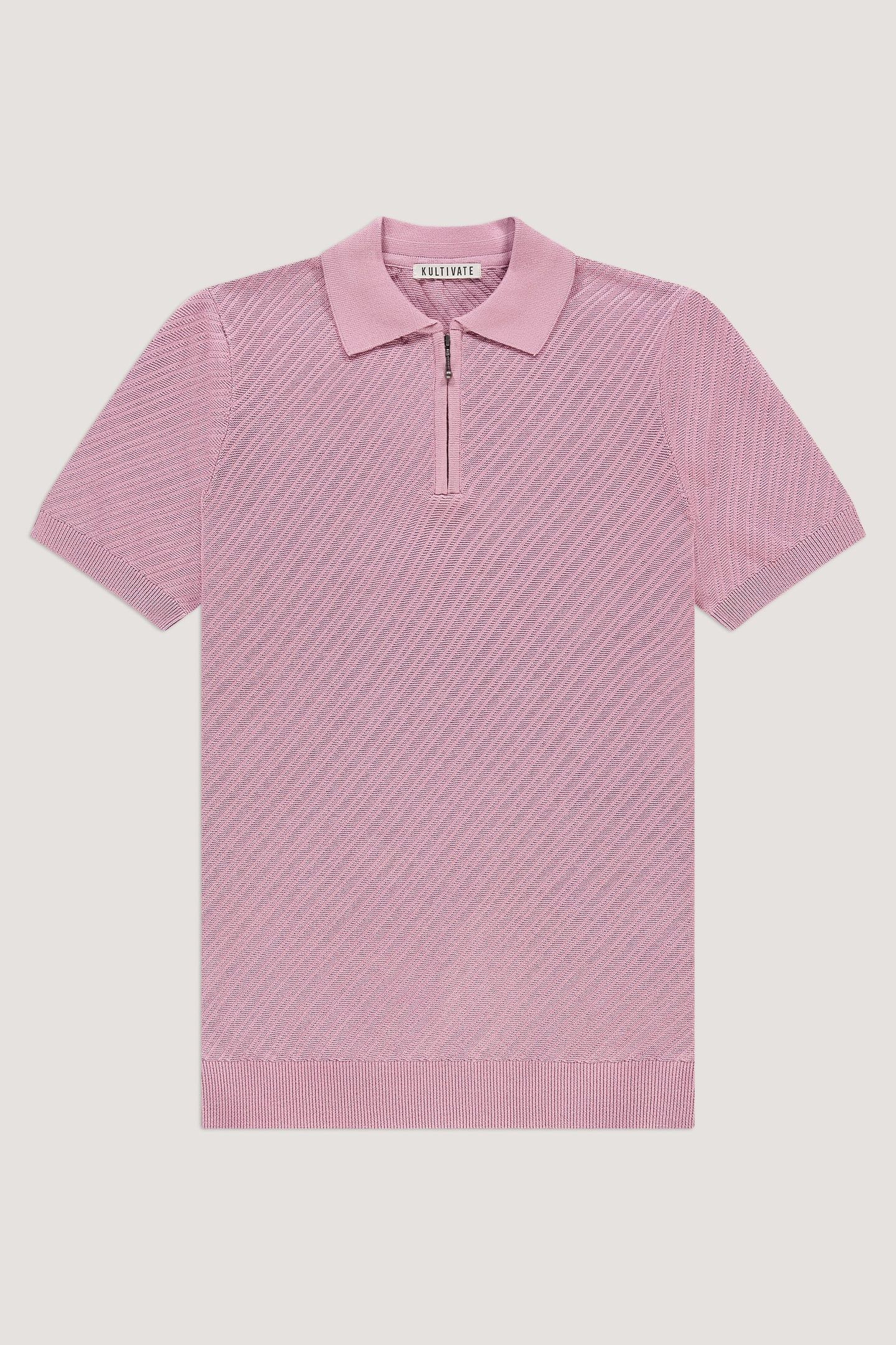 PL OBLIQUE ZIP LILAC 4