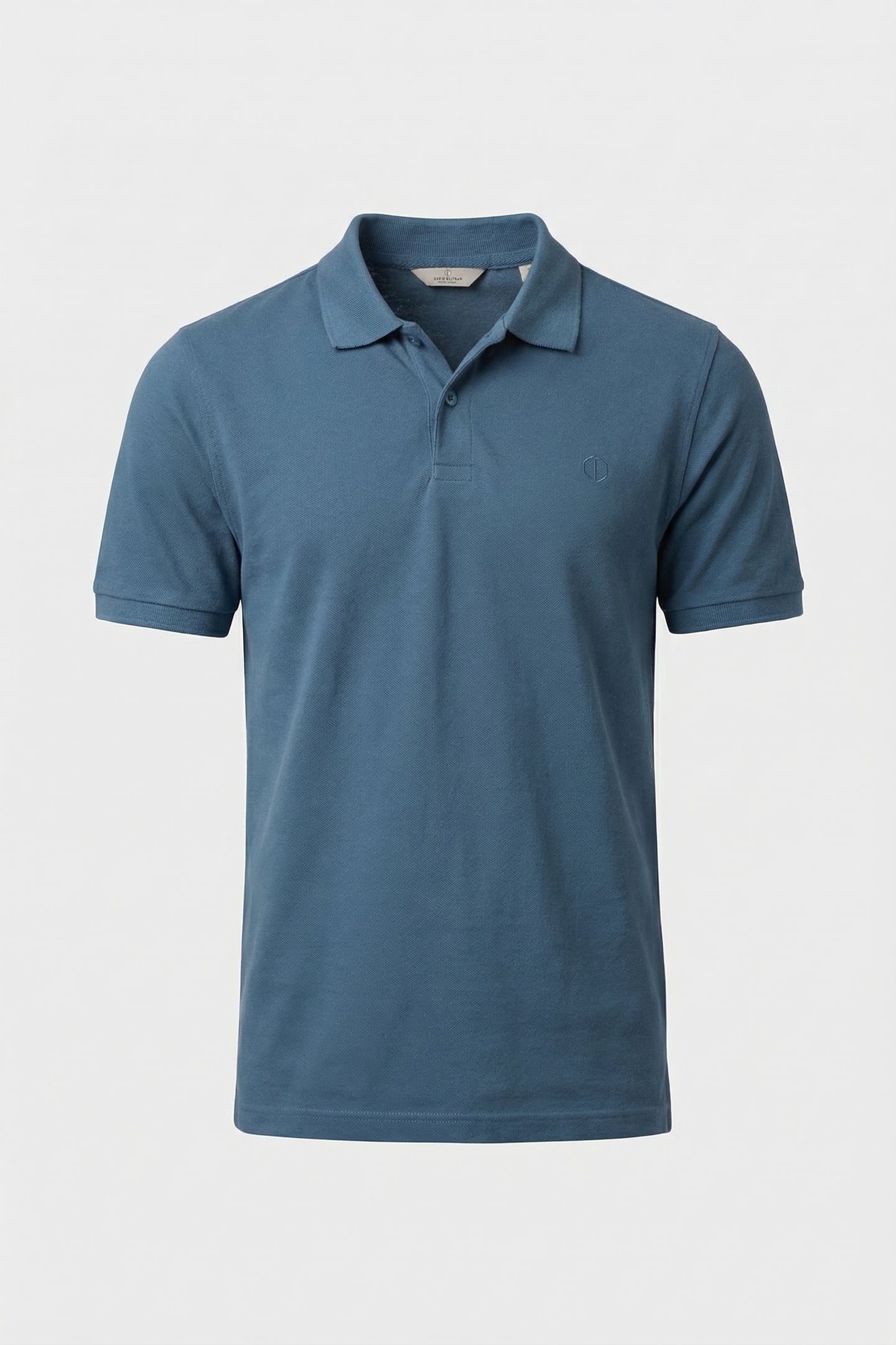 DS_BOWIE BUTTON POLO BLUE FUSION BLUE FUSION 3