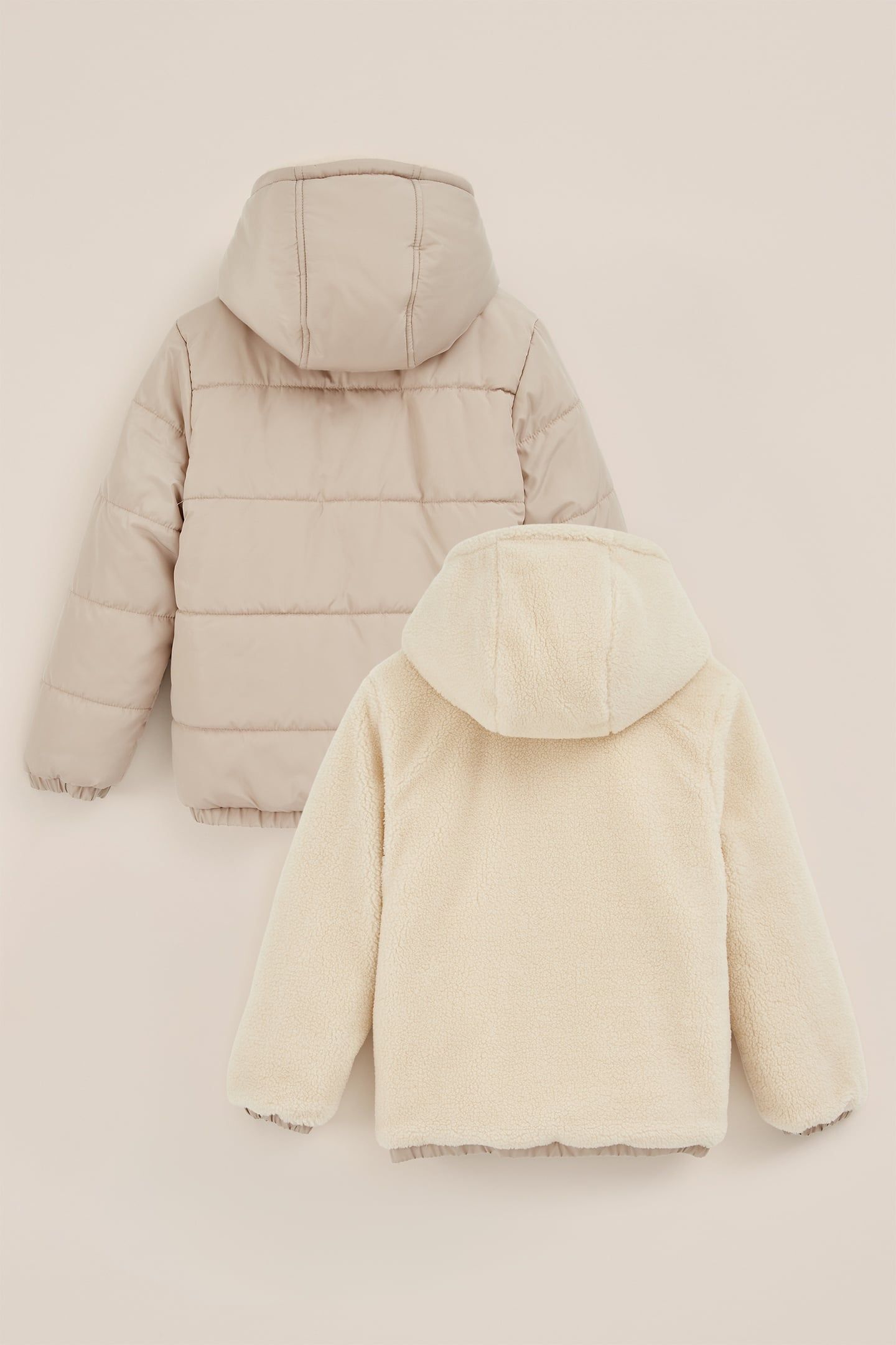 JACKET REVERSIBLE BOMBER BEIGE 5