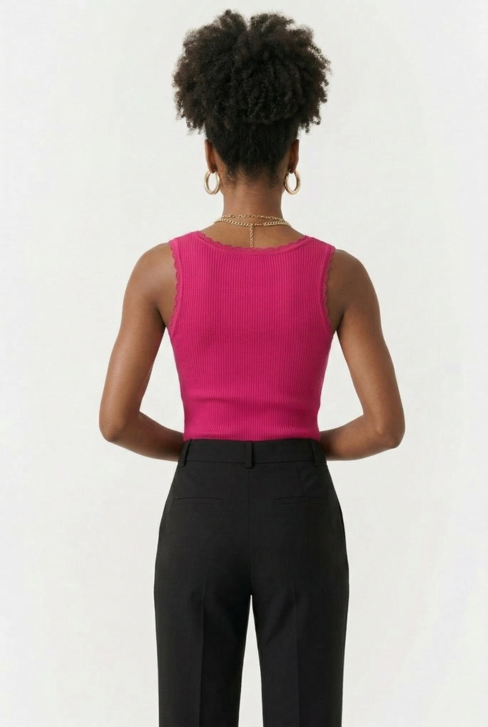 HELMUT TANK TOP PINK 2