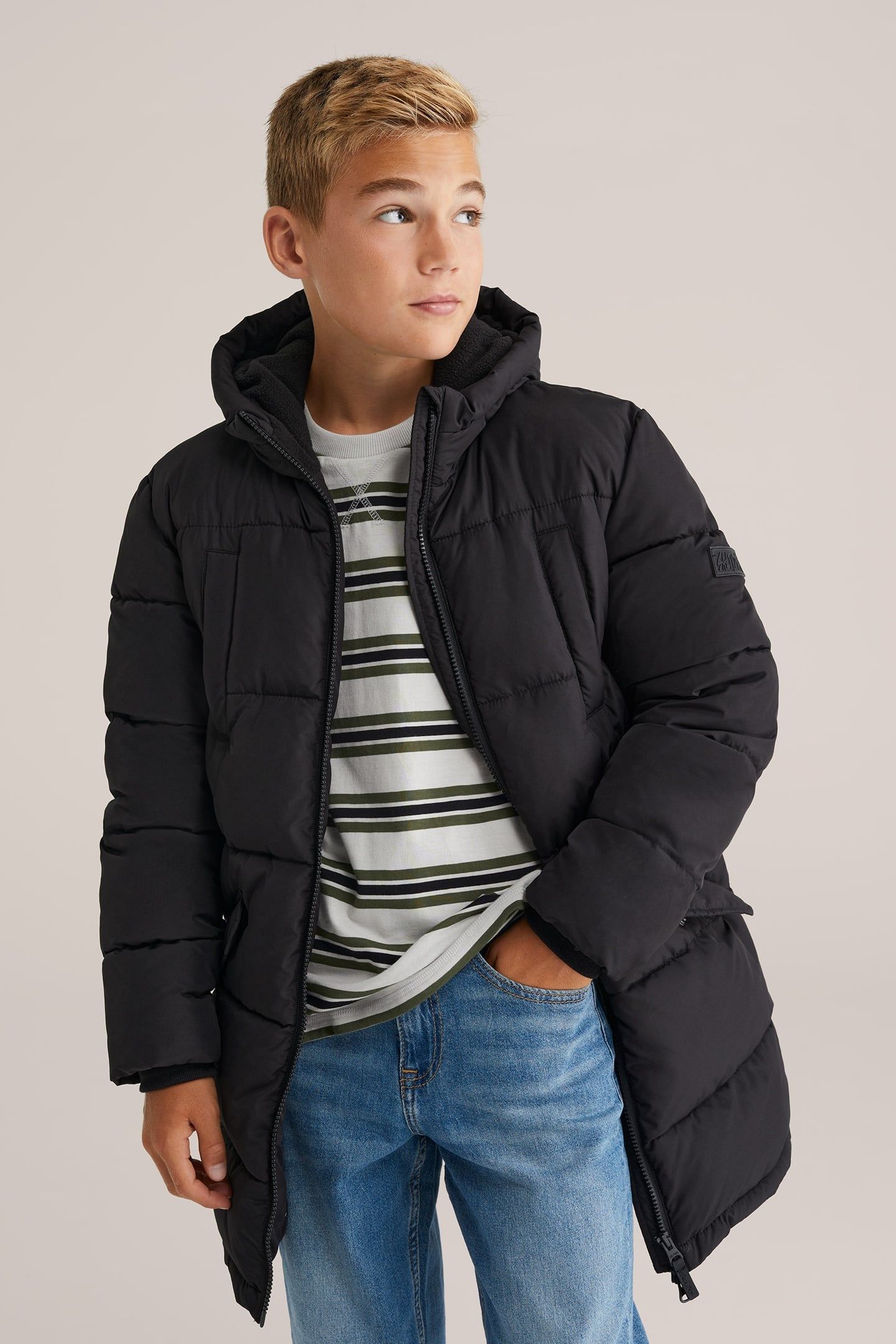 JACKET LONG LENGTH BLACK 2
