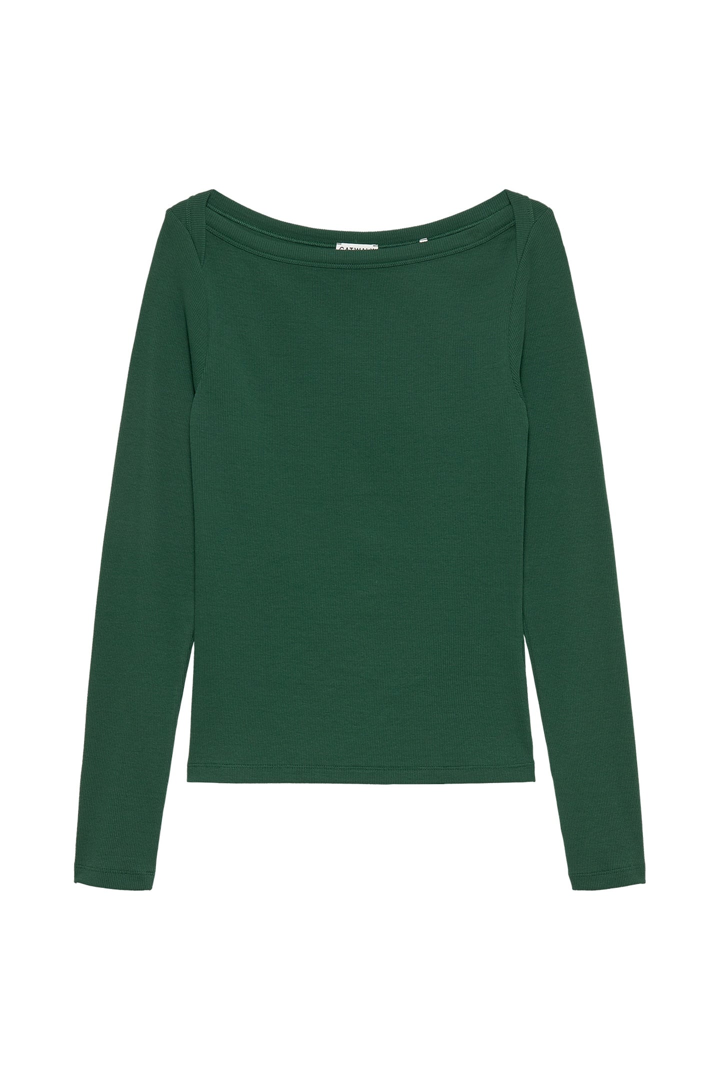 BOATNECK RIB LONG SLEEVE PINE FOREST 4