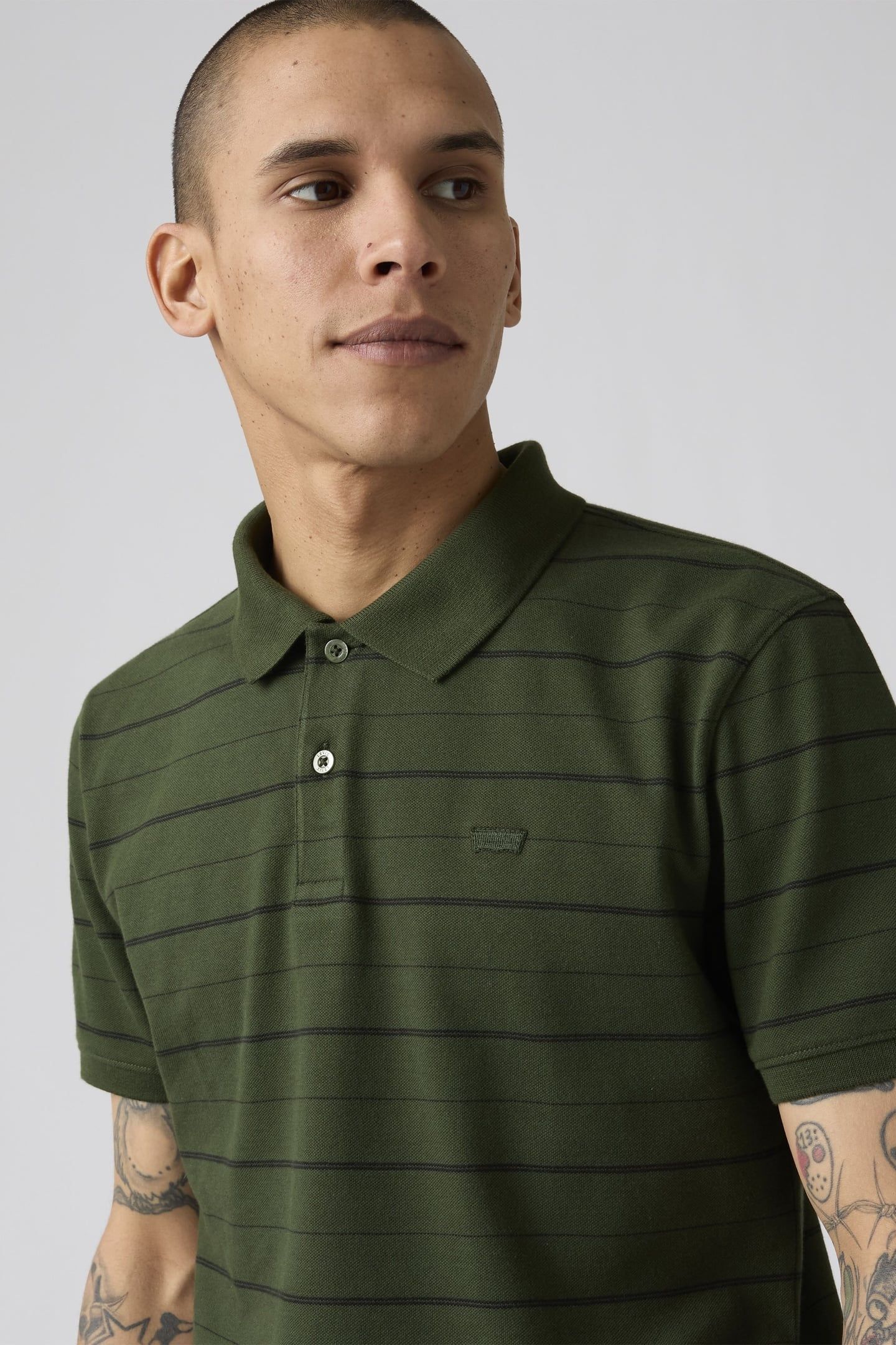 SLIM HOUSEMARK POLO LANDON STRIPE DUFFEL 5