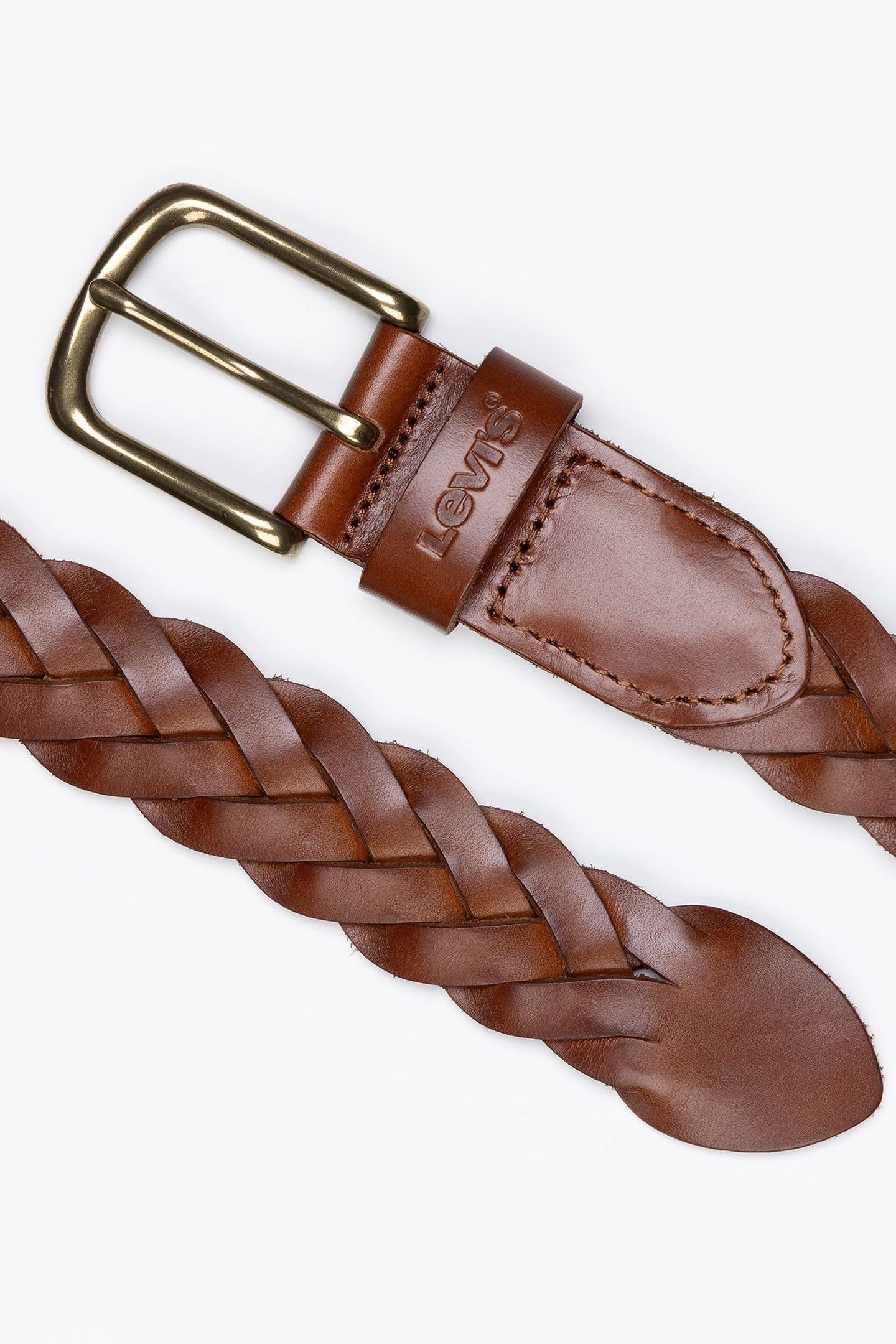 LEATHER BRAID BELT 3