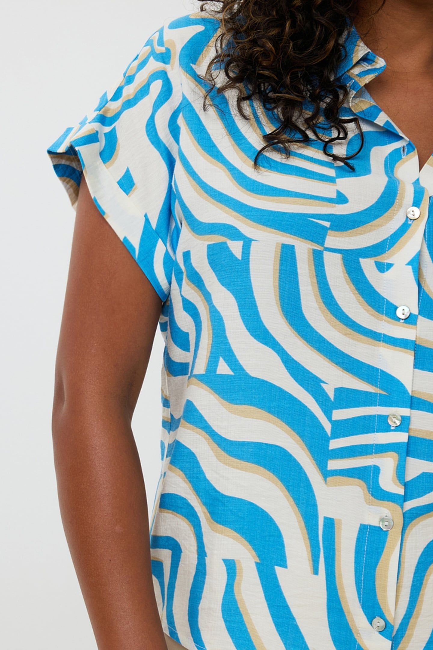 BLOUSE ELECTRIC ZEBRA PRINT 7