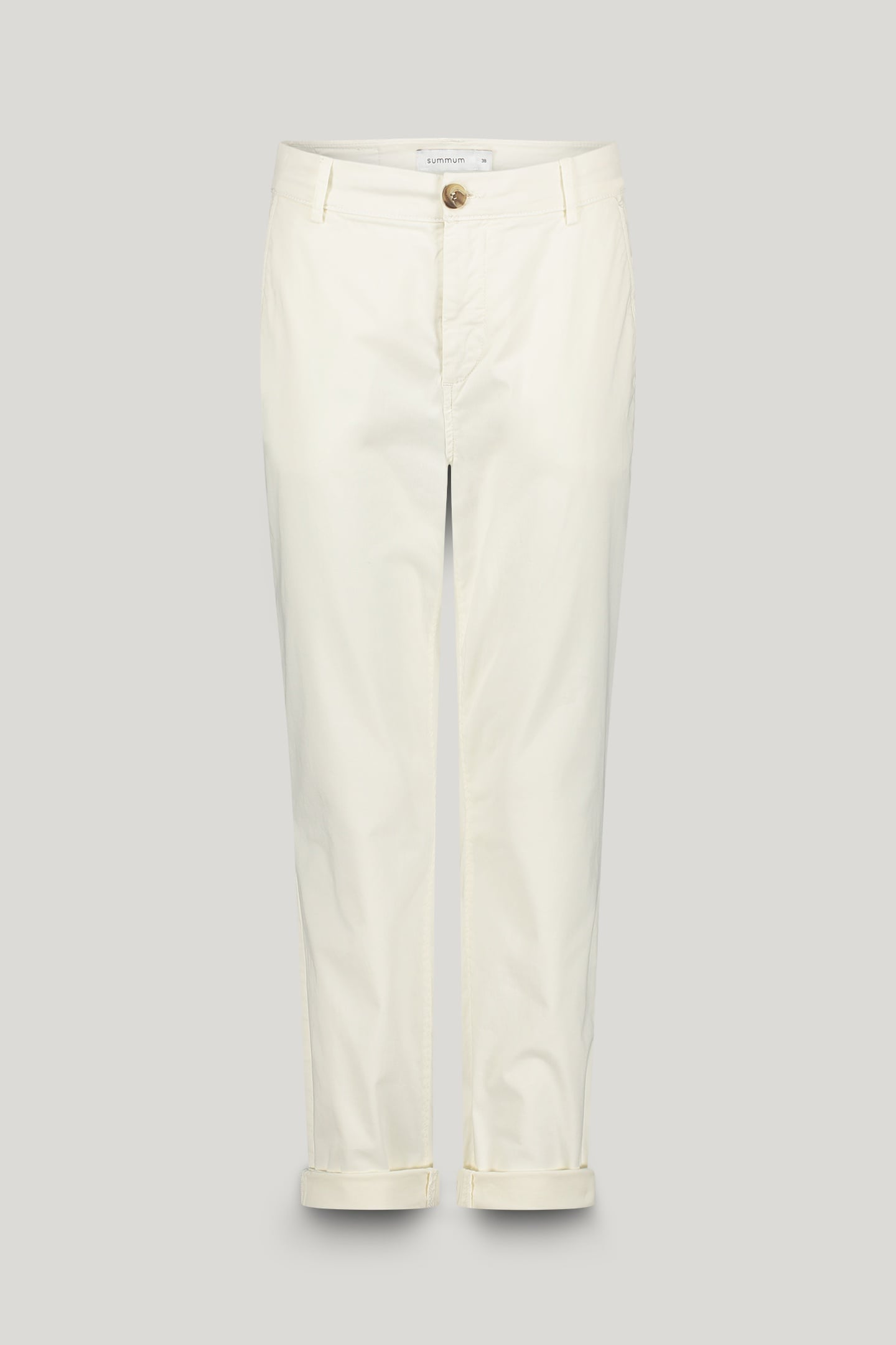 SLIM CHINO LT WT AURORA TWILL OFF WHITE 3